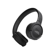 JBL Tune 520BT Wireless On-Ear Headphones, Pure Bass Sound, 57H Battery with Speed Charge, Hands-Free Call + Voice Aware, Multi-Point Connection, Lightweight and Foldable - Black