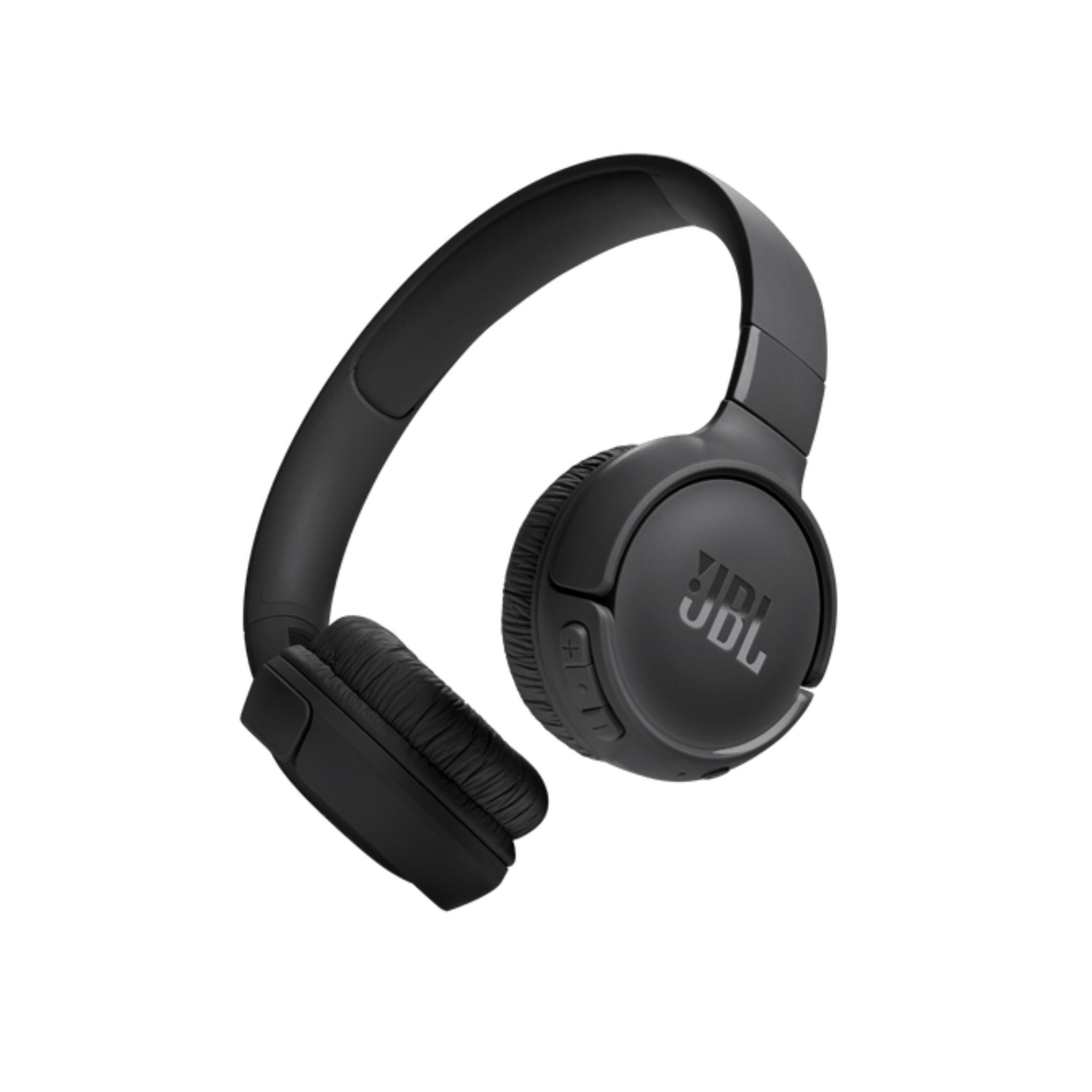 JBL Tune 520BT Wireless On-Ear Headphones, Pure Bass Sound, 57H Battery with Speed Charge, Hands-Free Call + Voice Aware, Multi-Point Connection, Lightweight and Foldable - Black