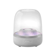 Humidifier with a glass cover on a white background