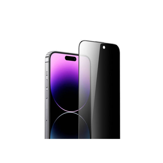 Green Lion 9H Steve Privacy Screen Protector for iPhone 15 Pro, Anti-Peeping for Side View Blocking, Anti-Fingerprint & Anti-Scratch, Grease Resistance, Bubble-Free Installation - Black