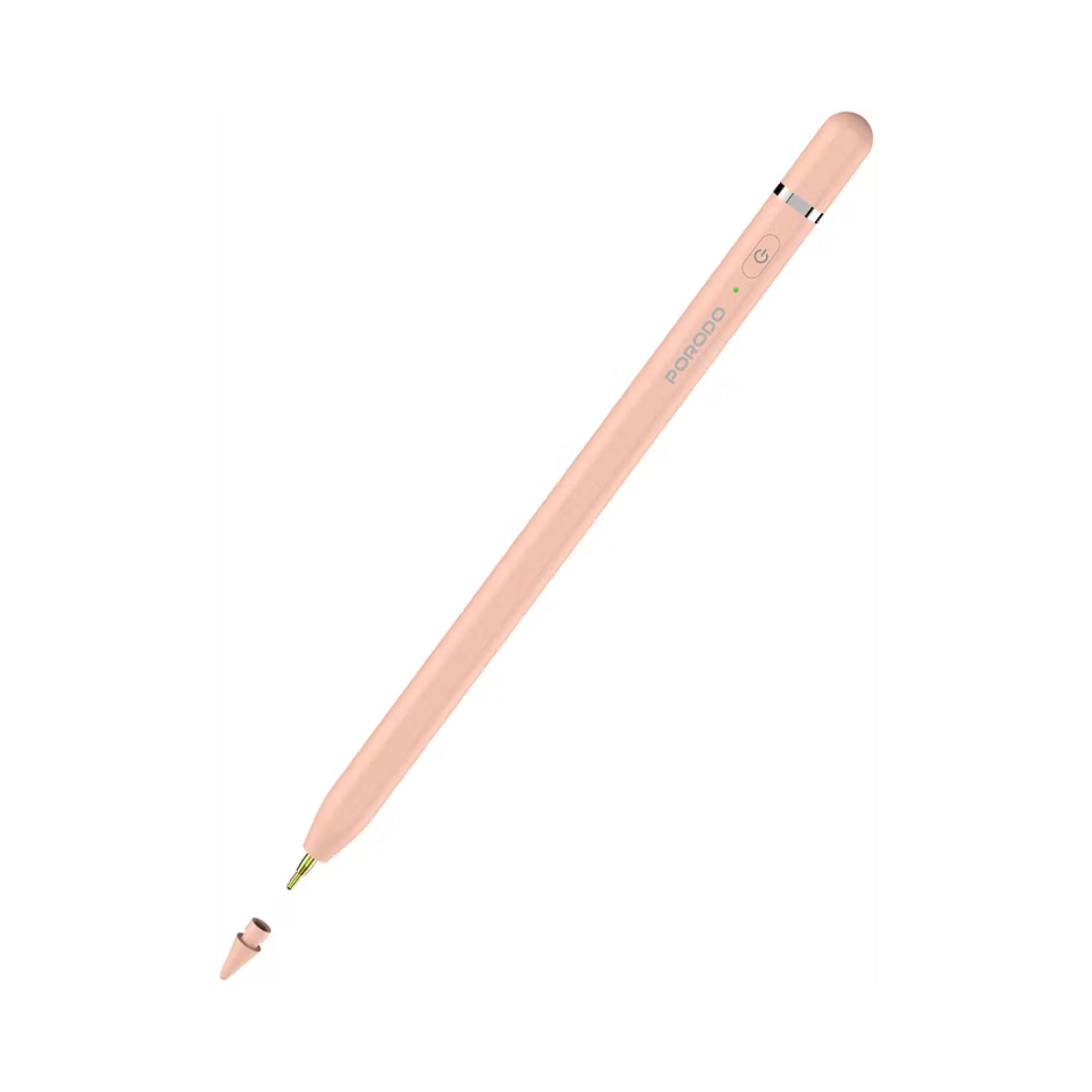 Porodo Smart Stylus Pen for iPad, Replaceable Tip, 1.7mm Tip Size, Typ ...