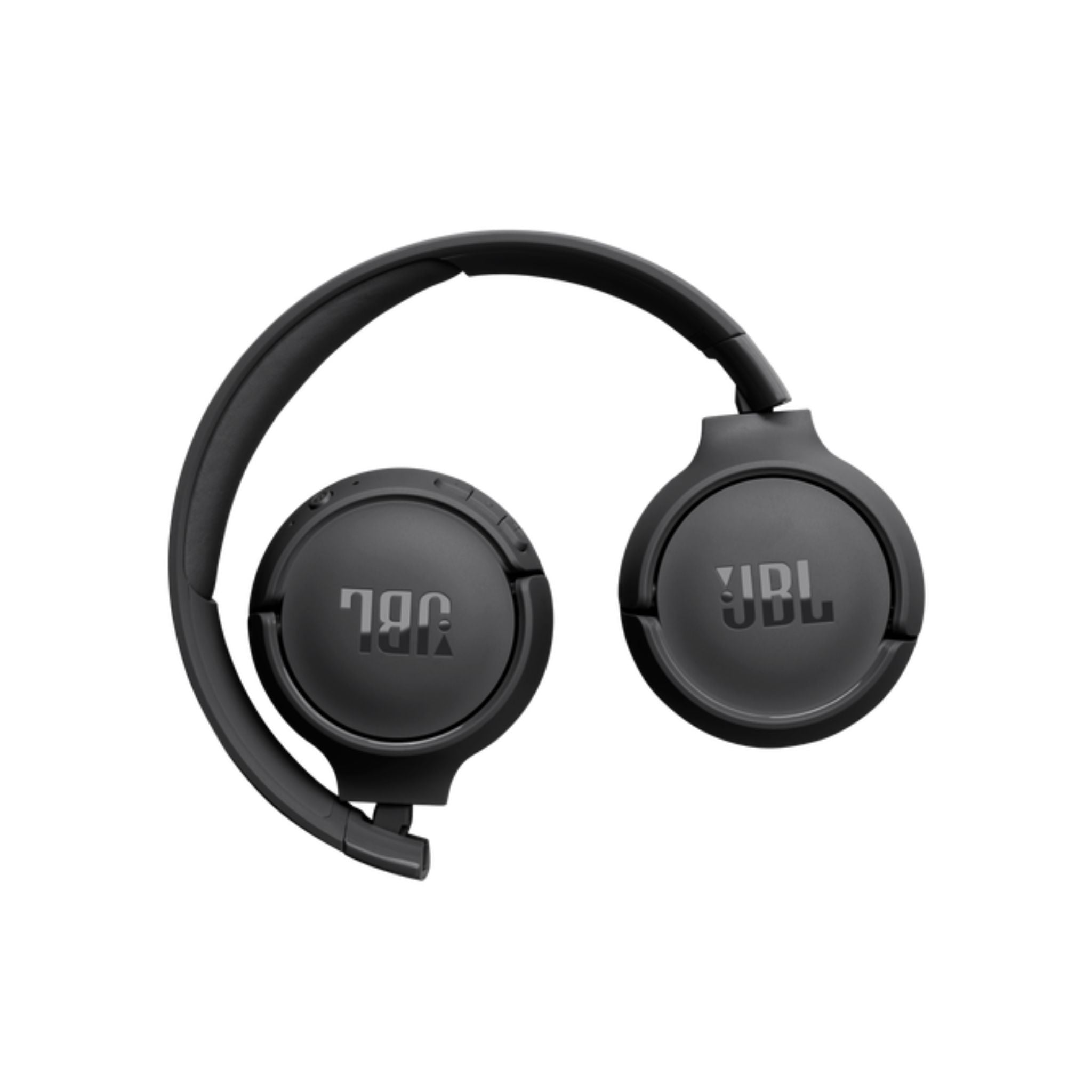 JBL Tune 520BT Wireless On-Ear Headphones, Pure Bass Sound, 57H Battery with Speed Charge, Hands-Free Call + Voice Aware, Multi-Point Connection, Lightweight and Foldable - Black