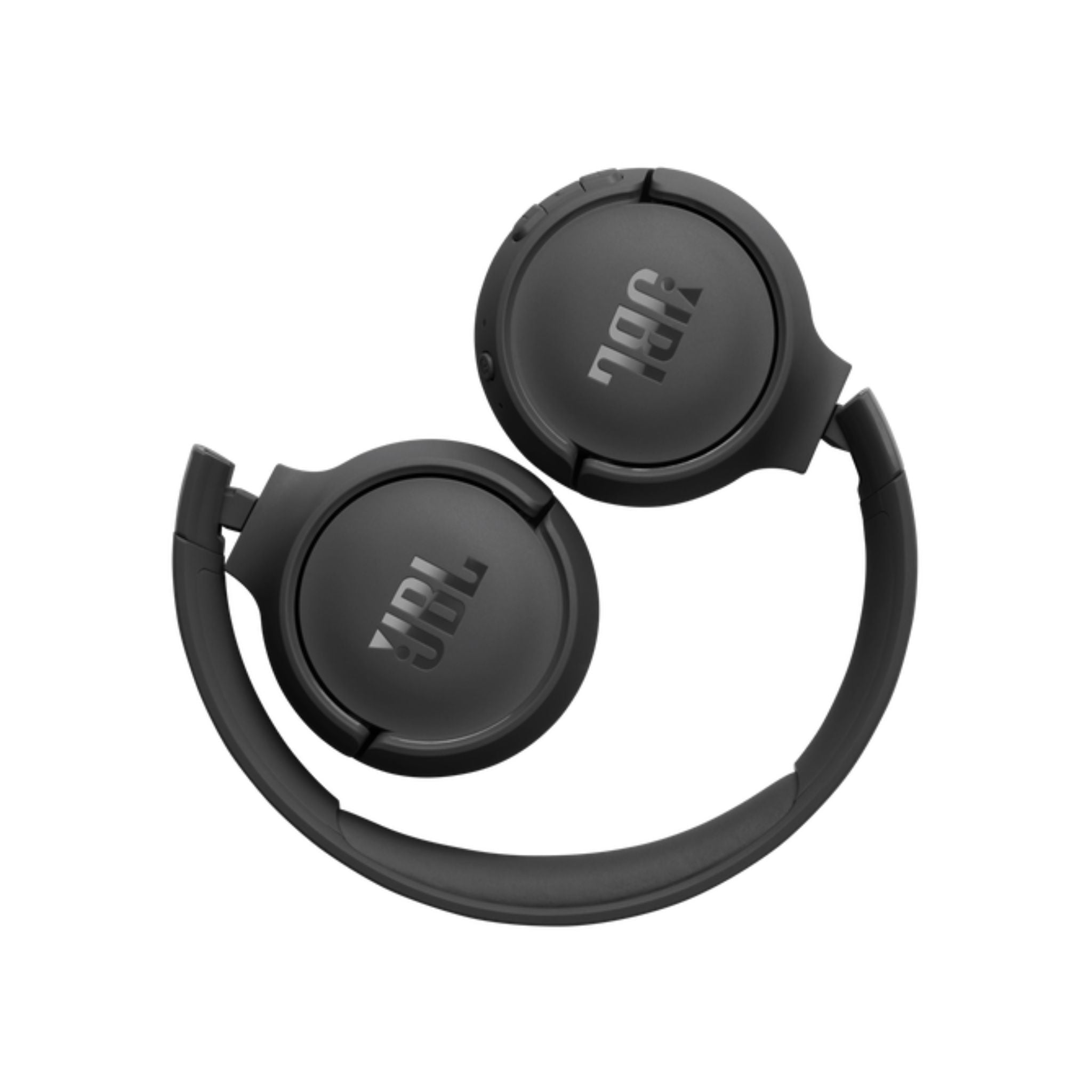 JBL Tune 520BT Wireless On-Ear Headphones, Pure Bass Sound, 57H Battery with Speed Charge, Hands-Free Call + Voice Aware, Multi-Point Connection, Lightweight and Foldable - Black