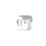 Green Lion Queen's Mini Bag Style True Wireless Earbuds, JL6983 Chipset, Bluetooth Version 5.3, Up to 15 m Bluetooth Range, 5 Hours Playtime, Up to 16 Hours with Charging Case, 300 mAh Charging Case Battery, IPX4 Water Resistance Level - White