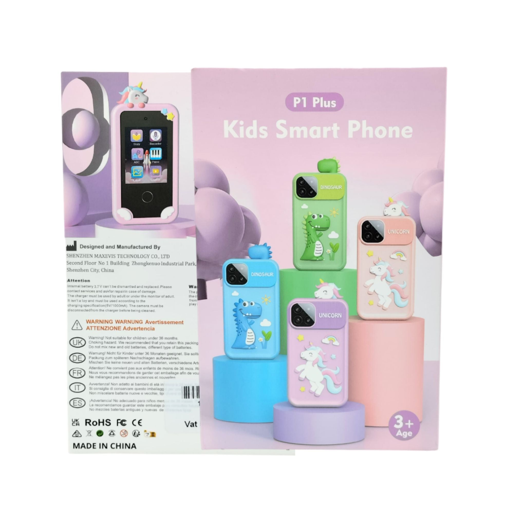 Kids SmartPhone P1 Plus_Blue