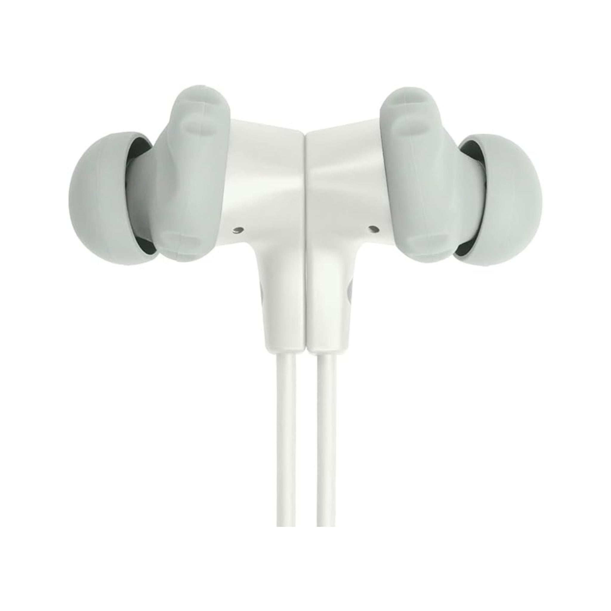 JBL Endurance Run 2 Waterproof Wired Sports In-Ear Headphones, Fliphook Desigh, Flexsoft Technology, IPX5 Sweatproof, Hands-Free Calls, Magnetic Buds - White