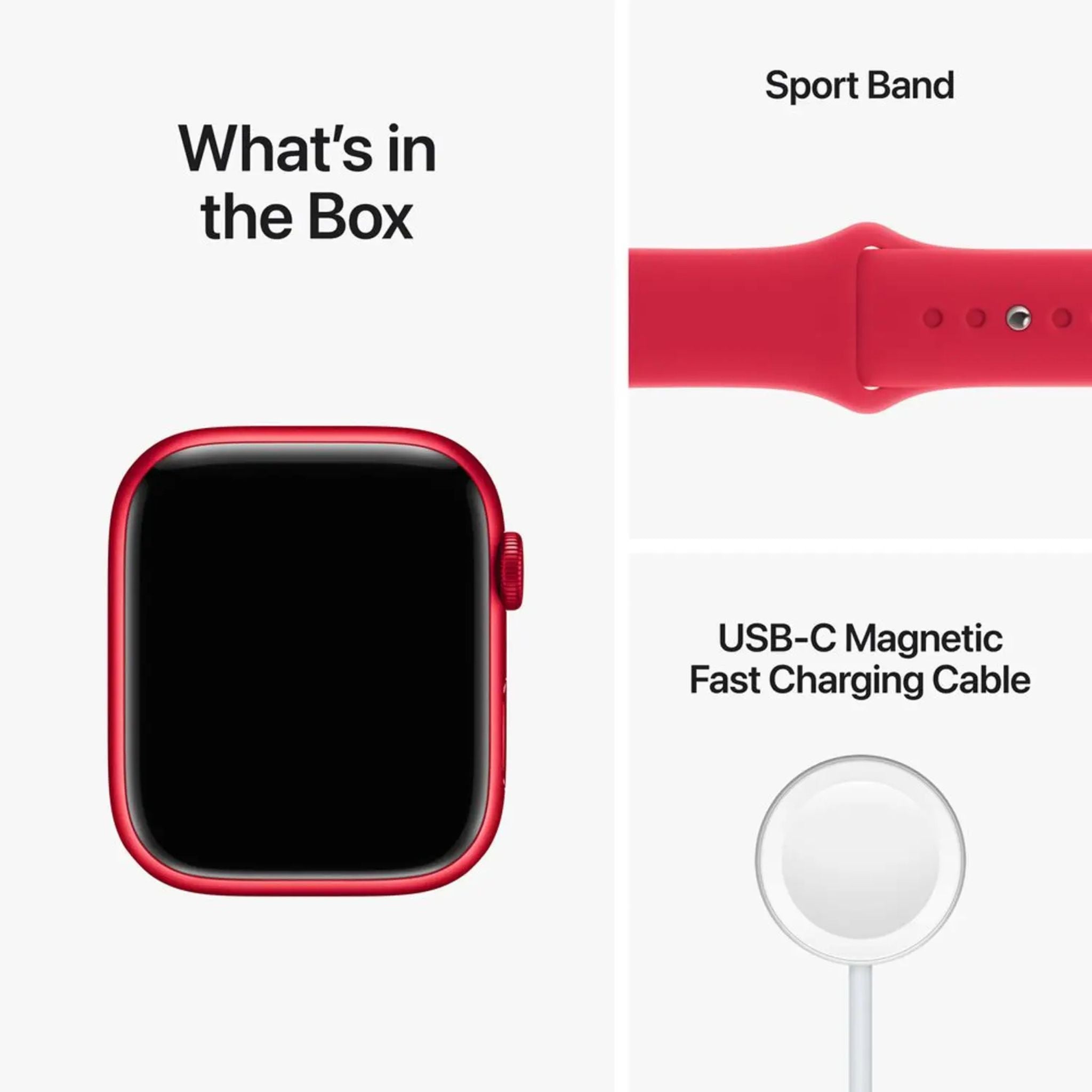 Apple Watch Series 8 GPS + Cellular 45mm Product(RED) Aluminium Case With Product(RED) Sport Band
