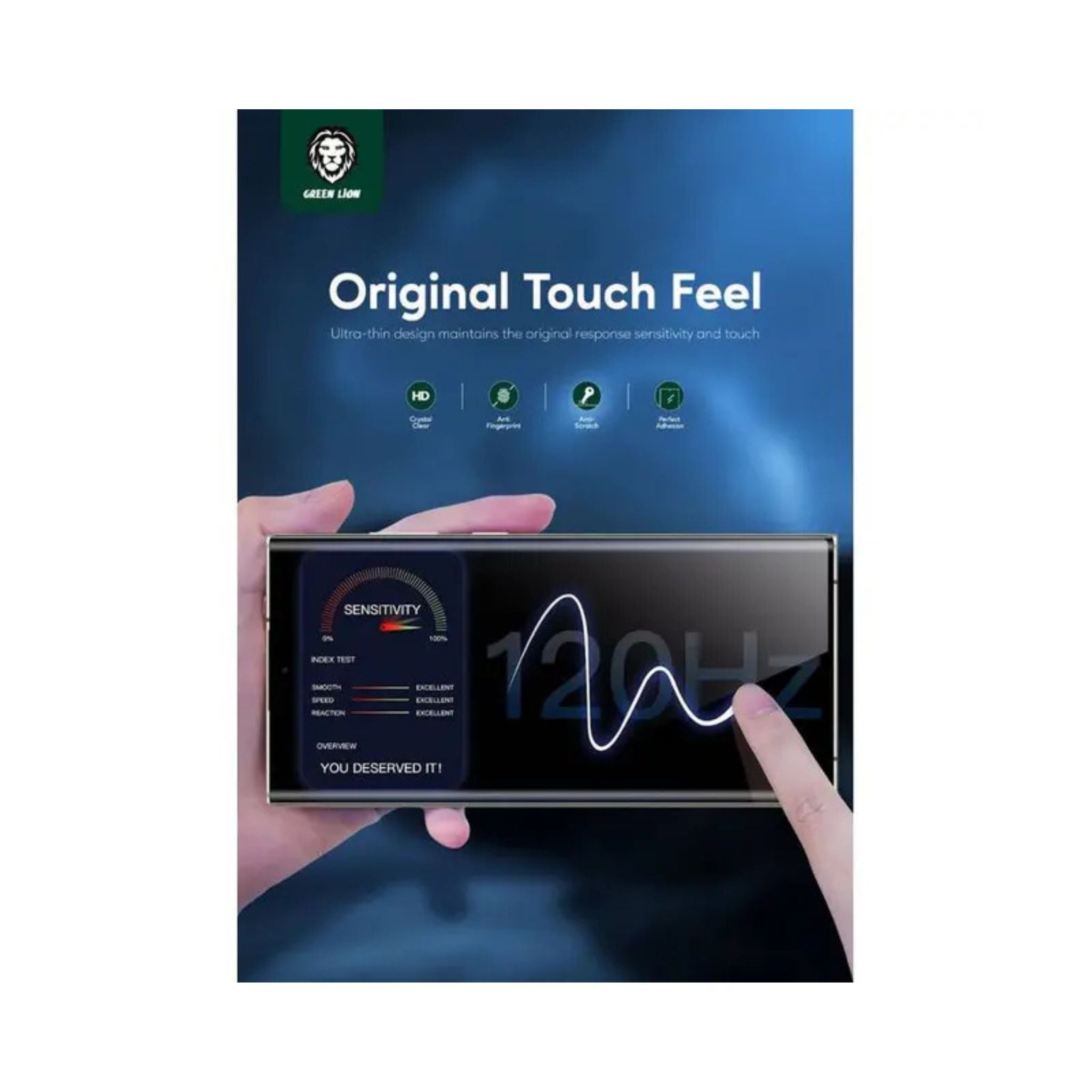 Green Lion 3D Curved Edge Screen Protector for Samsung S23 Ultra, Glue Full Round Protection, Tempered Glass - Clear