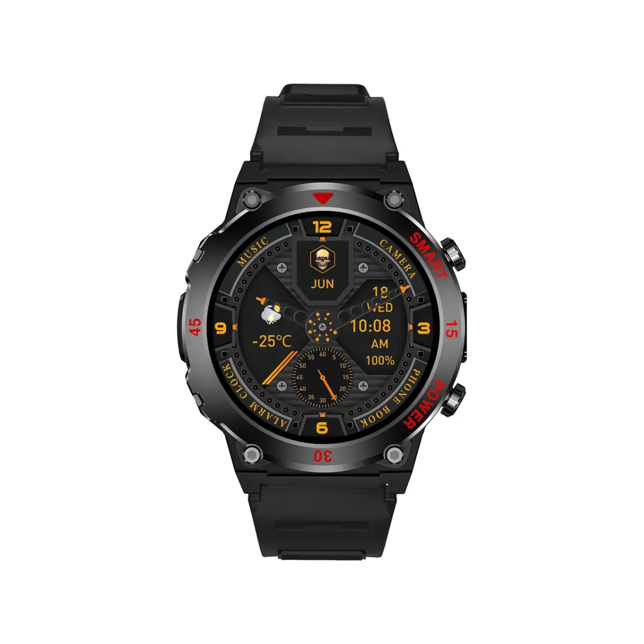 Green Lion Gear Fit Smart Watch - Black