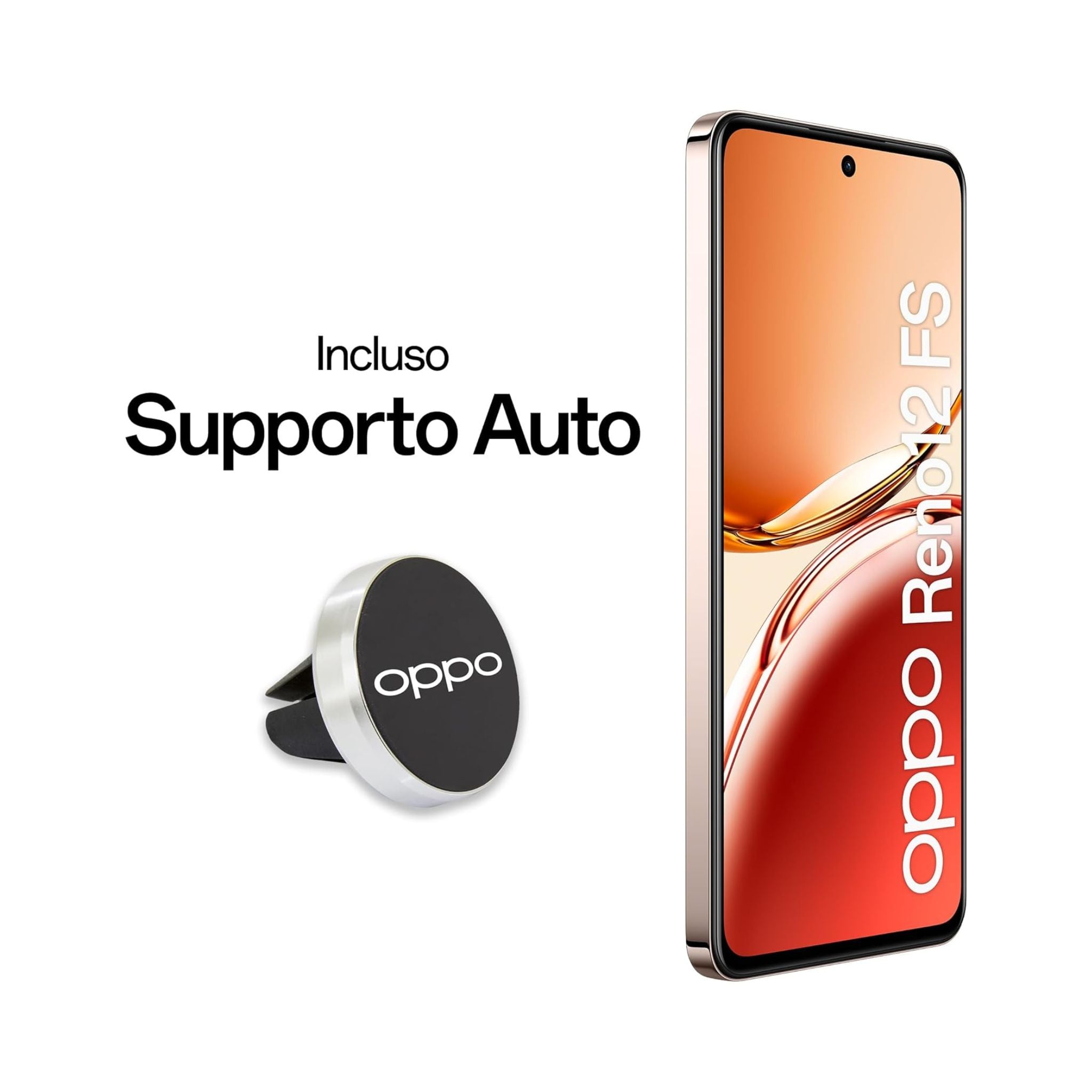 OPPO Reno12 FS 4G, Dual SIM 8GB RAM 512GB ROM - International Version -Amber Orange