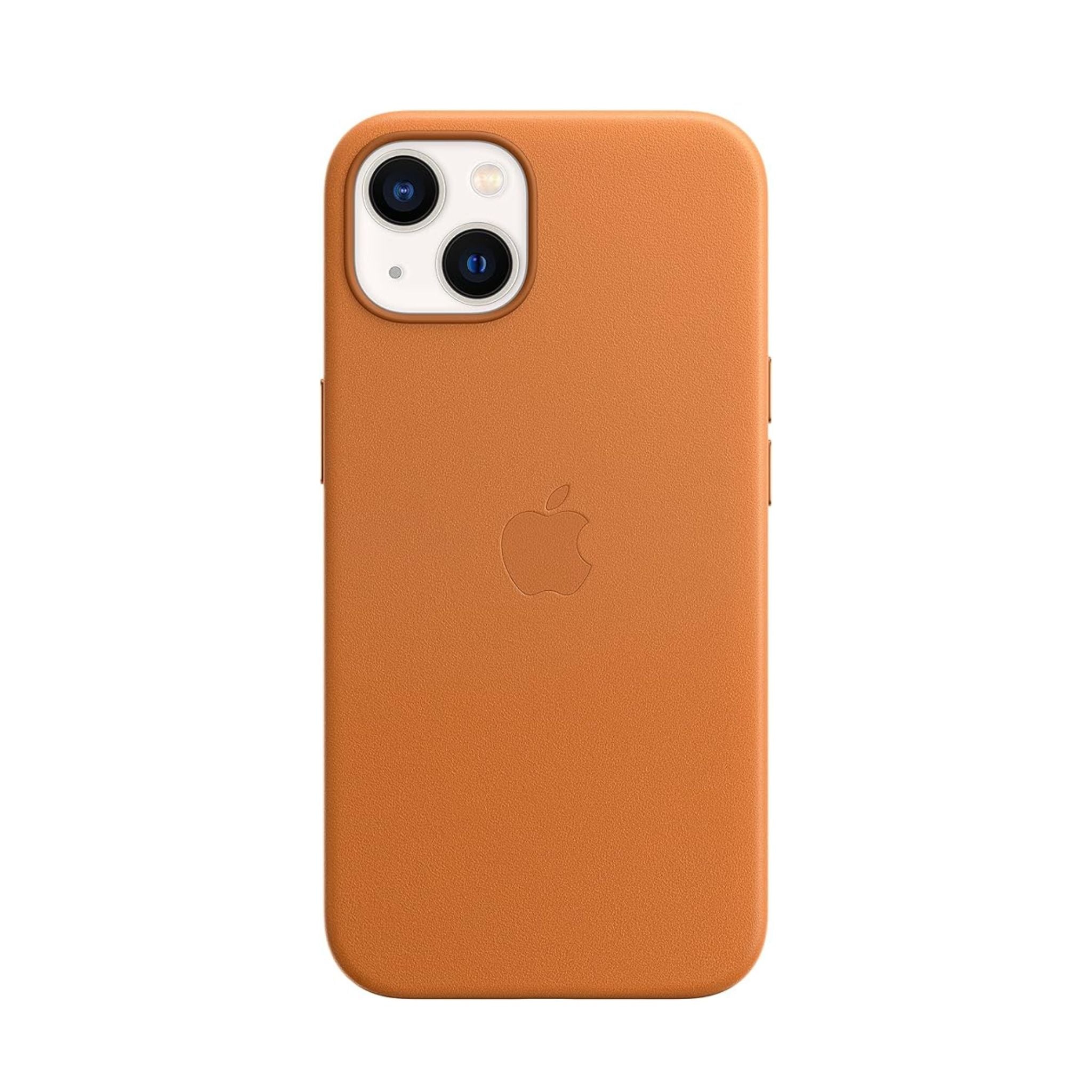 Apple iPhone 13 Leather Case with MagSafe - Golden Brown