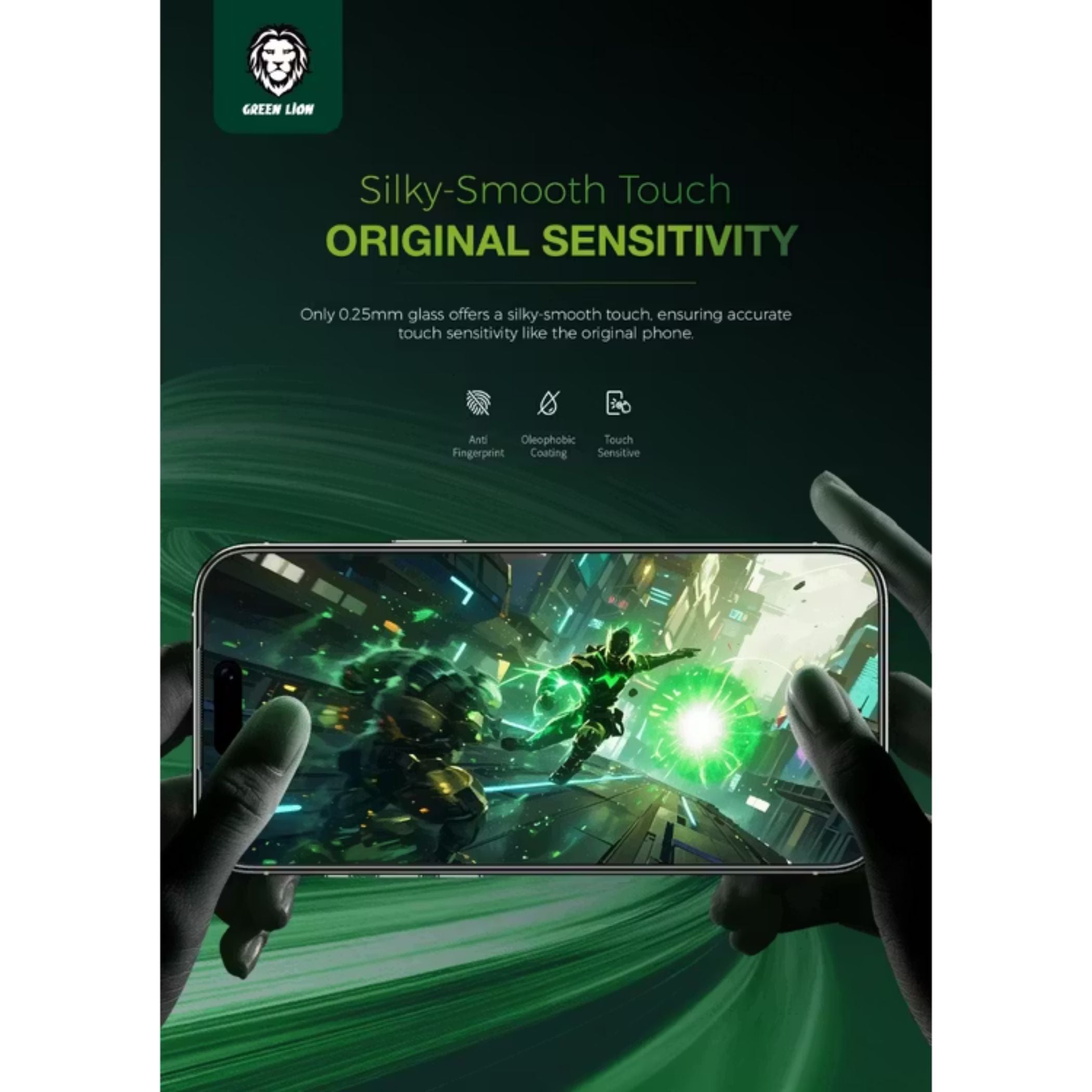 Green Lion Diego Pet Privacy 3D Full Curved Glass for iPhone 17 Pro Max, Anti-Broken Soft Edge, 9H Item Hardness, Crystal Clear, Privacy Protection, Anti-Fingerprint, Anti-Scratch, Oleophobic Coating, Air Bubble Prevention, Ultra-Thin - Black