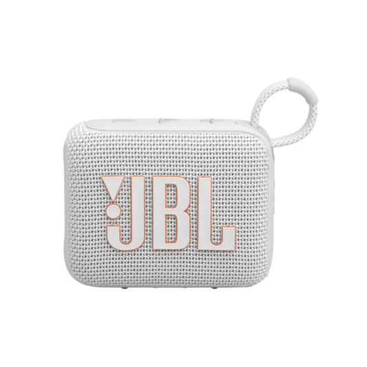 JBL Go4 Ultra-portable waterproof speaker with AURACAST, Powerful Audio, Dustproof,Wireless Bluetooth Streaming, 7 Hours of Playtime,White