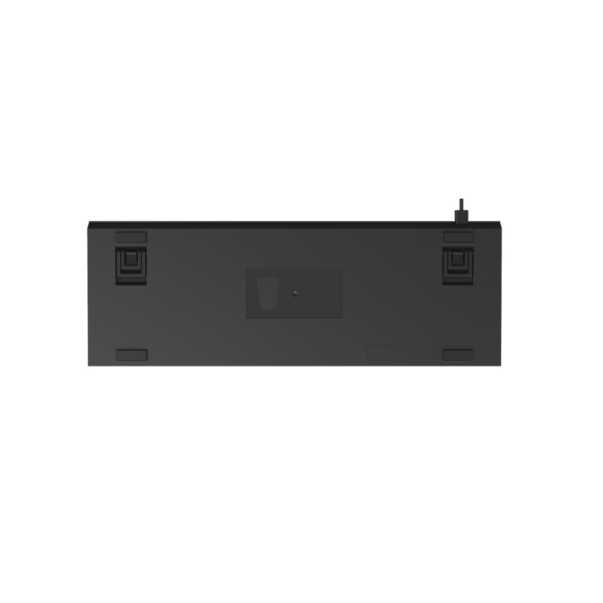 Porodo Gaming TKL Mechanical Keyboard with 12 RGB Light Modes, 25 Anti-Ghosting Keys, 50 Million Clicks Lifespan, 1.5m PVC Cable, Plug & Play, English & Arabic Keys - Black