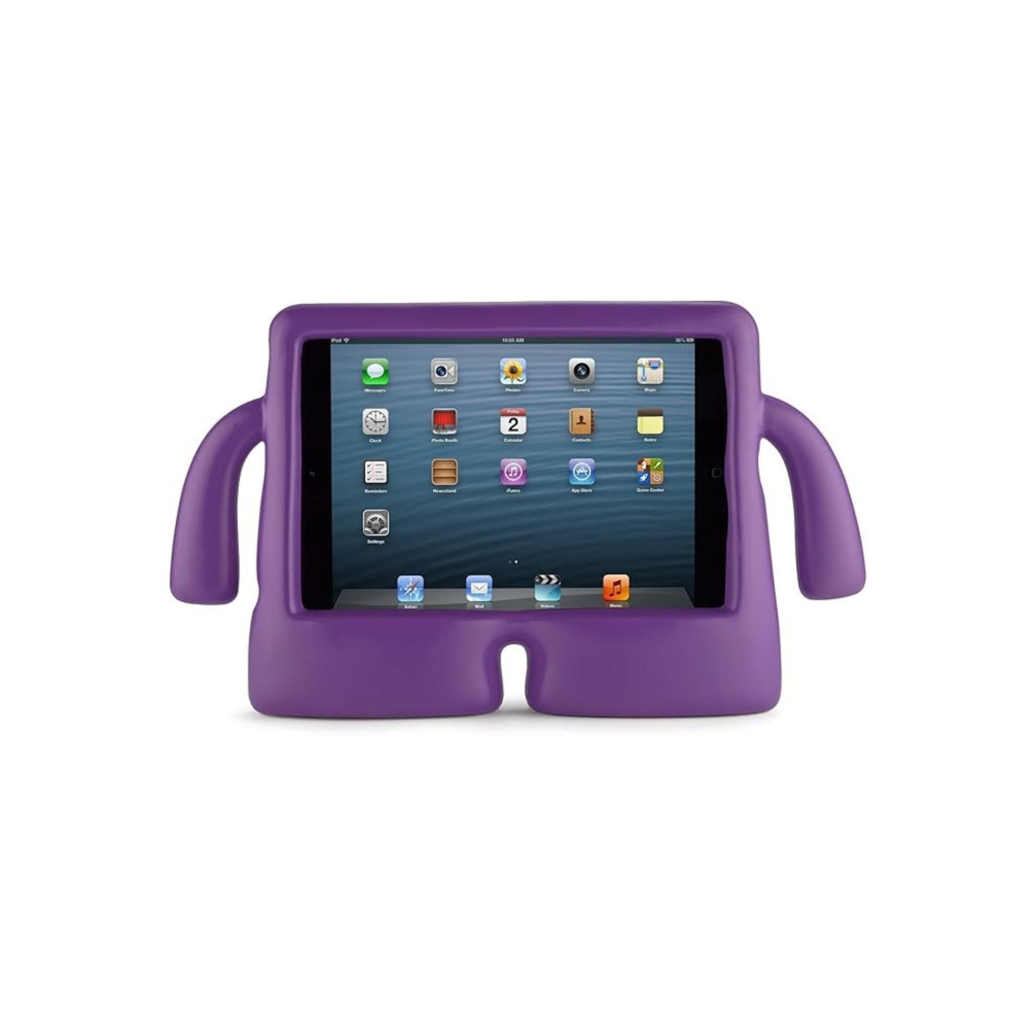 iPad Case Air 5th Generation 4th 10th 10.9 inch Pro 11 2020 2021 2022 Durable Shockproof Protective Cover for Kids Girls Boys - Silicone-Purple