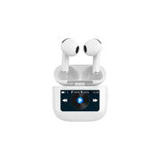 Premium audiophile sound with the Porodo Soundtec Glimpse Touch Display In White
