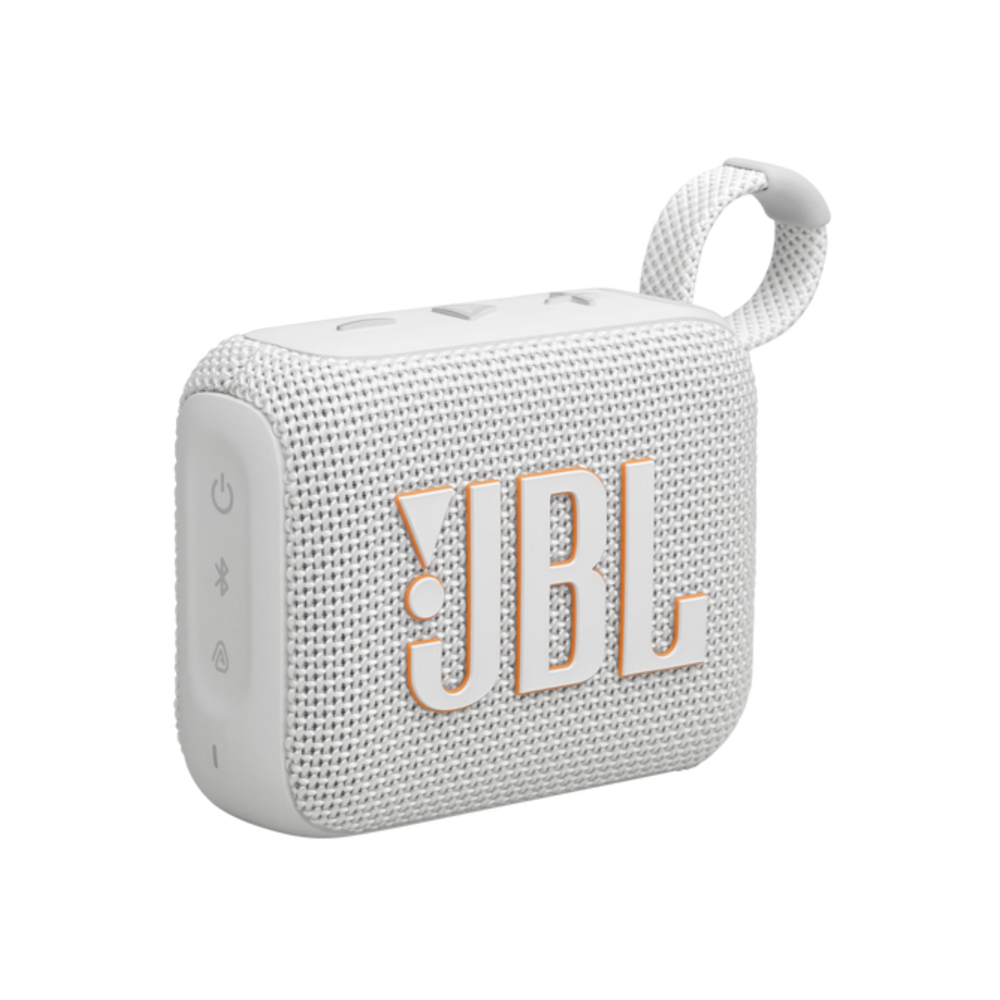 JBL Go4 Portable Wireless Speaker in a white background