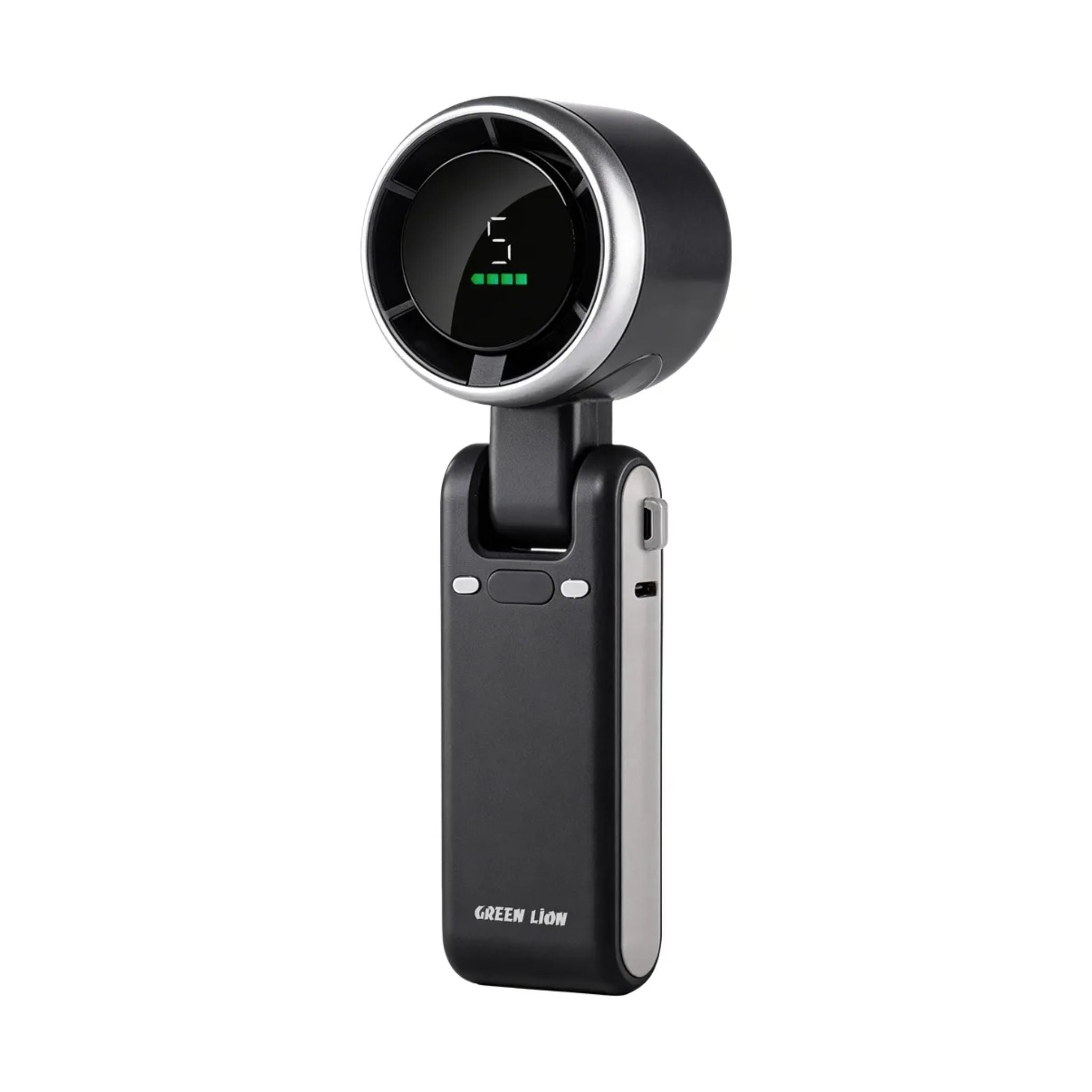 Green Lion Air Flex Handheld Fan - Black