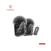 Earldom MC13 AfroCrafts Portable 3in1 Wireless Collar Clip Microphone
