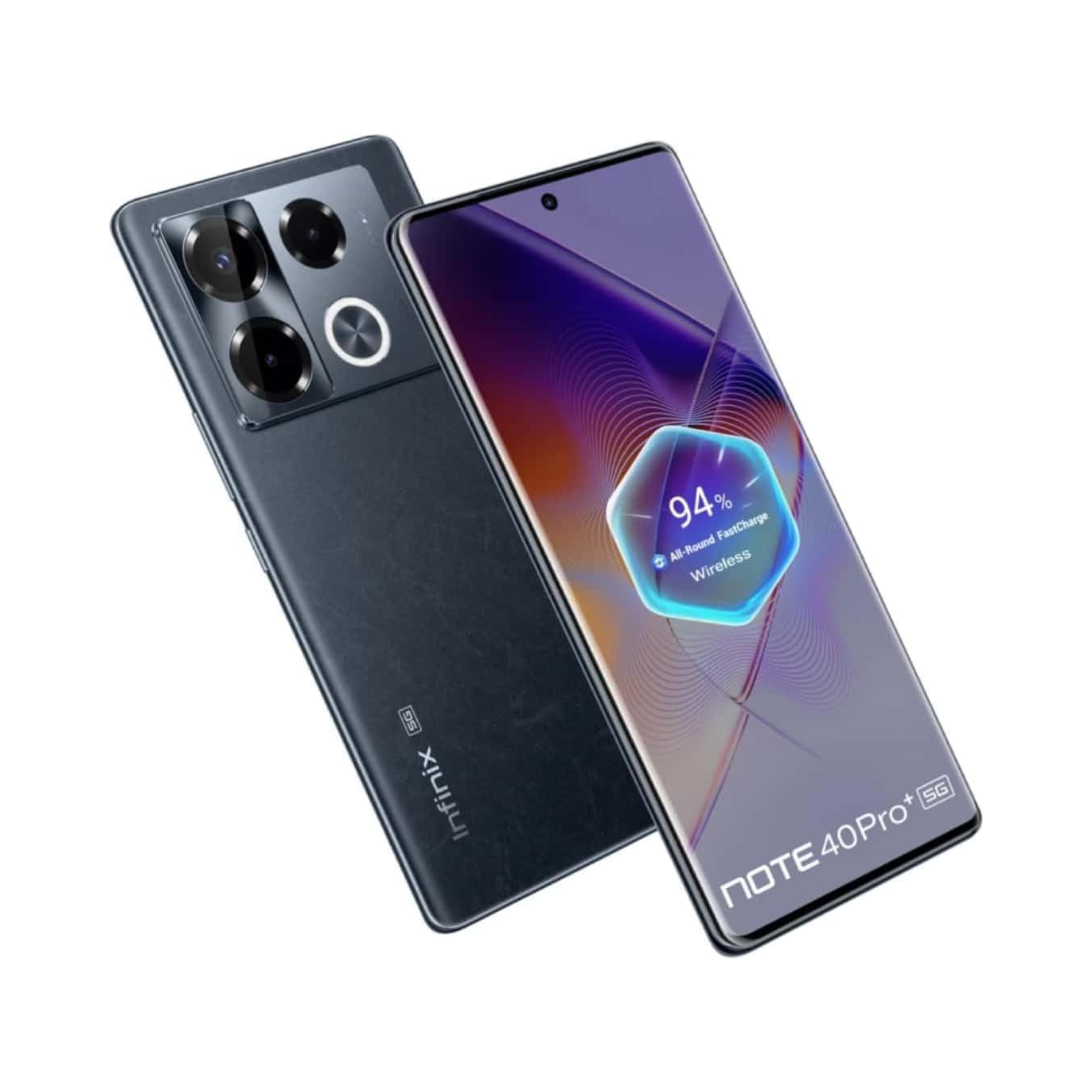 Infinix Note 40 Pro+ 5G, 12+12GB RAM 256GB - International Version - Obsidian Black