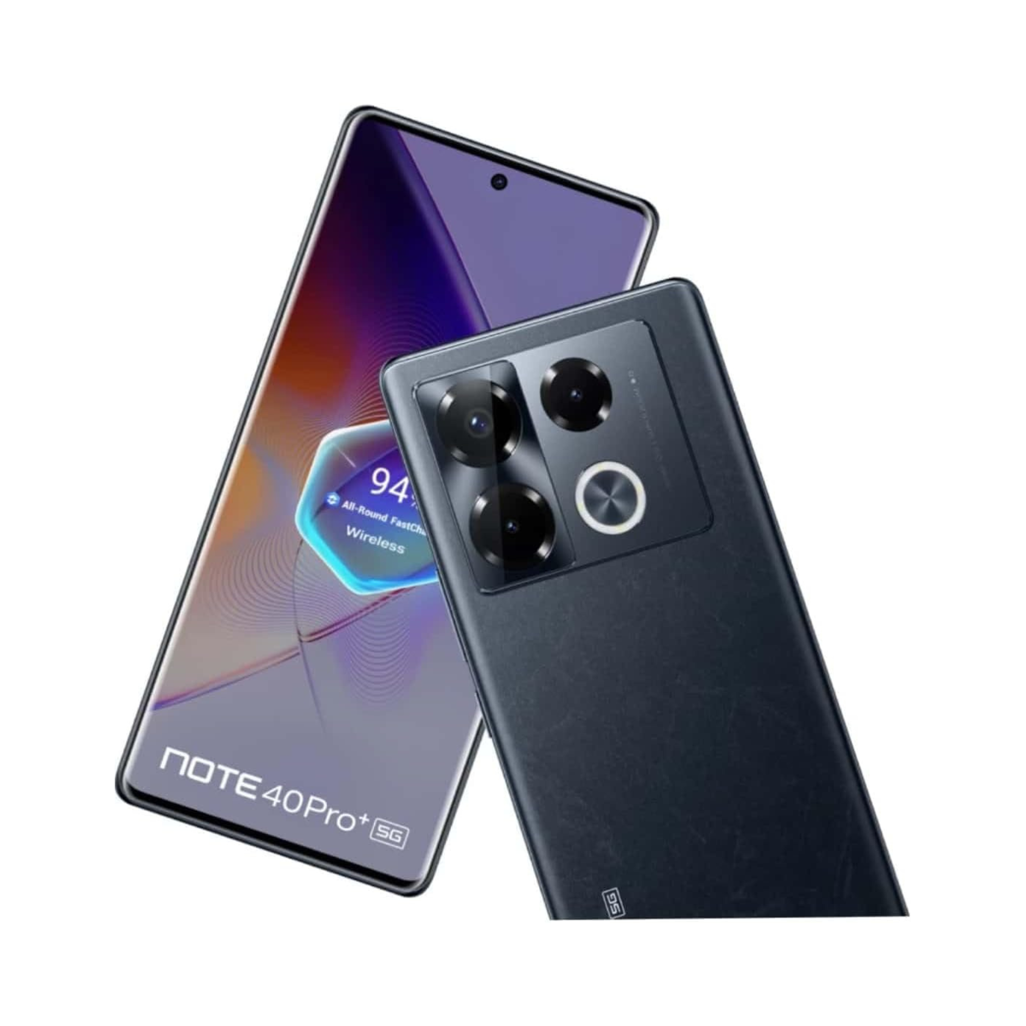 Infinix Note 40 Pro+ 5G, 12+12GB RAM 256GB - International Version - Obsidian Black