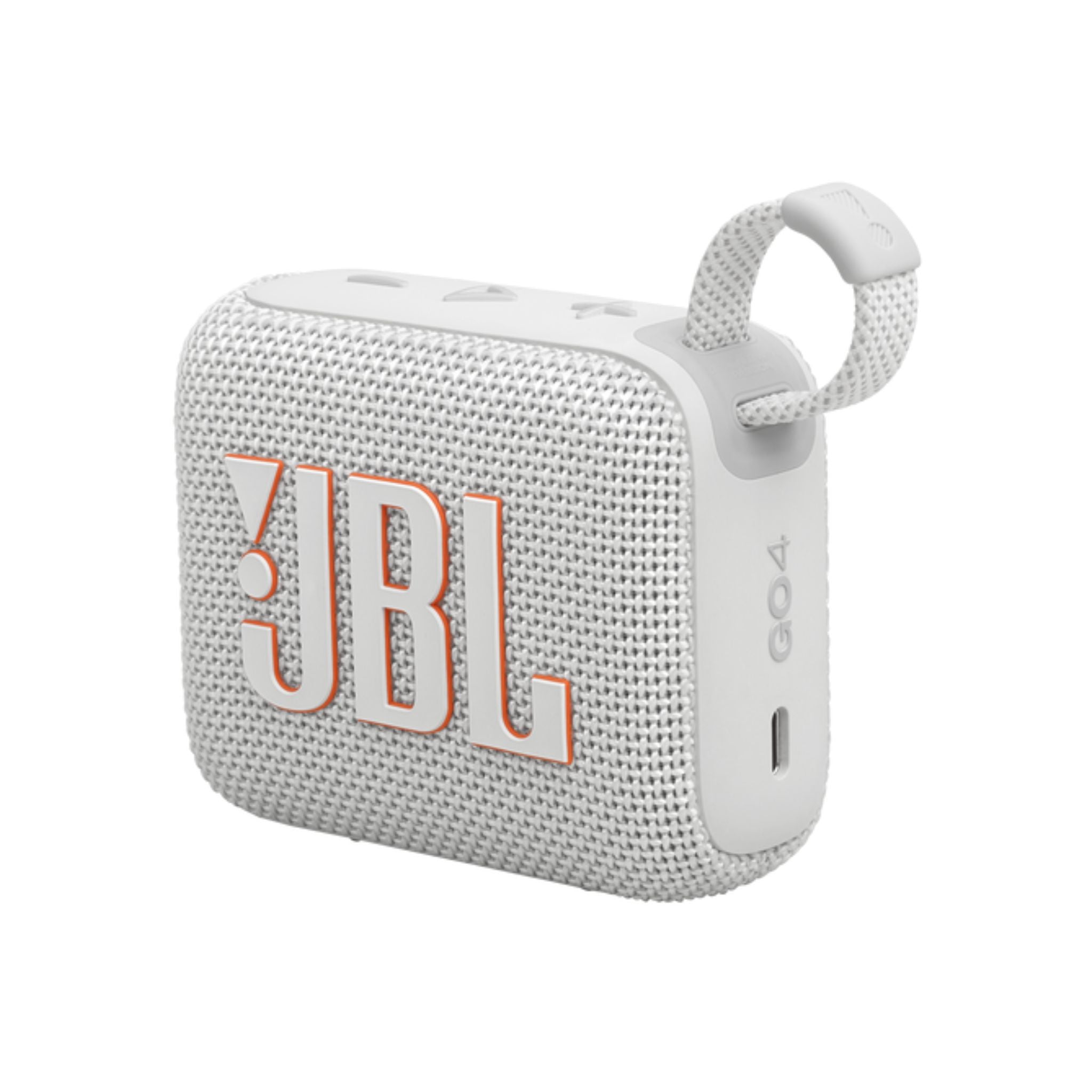JBL Go4 Portable Wireless Speaker, 7 Hours Music Play Time, Water Proof & Dust Proof, Bluetooth Version 5.3, Rechargeable Battery, Vibrant Color Options, JBL Pro Sound - White