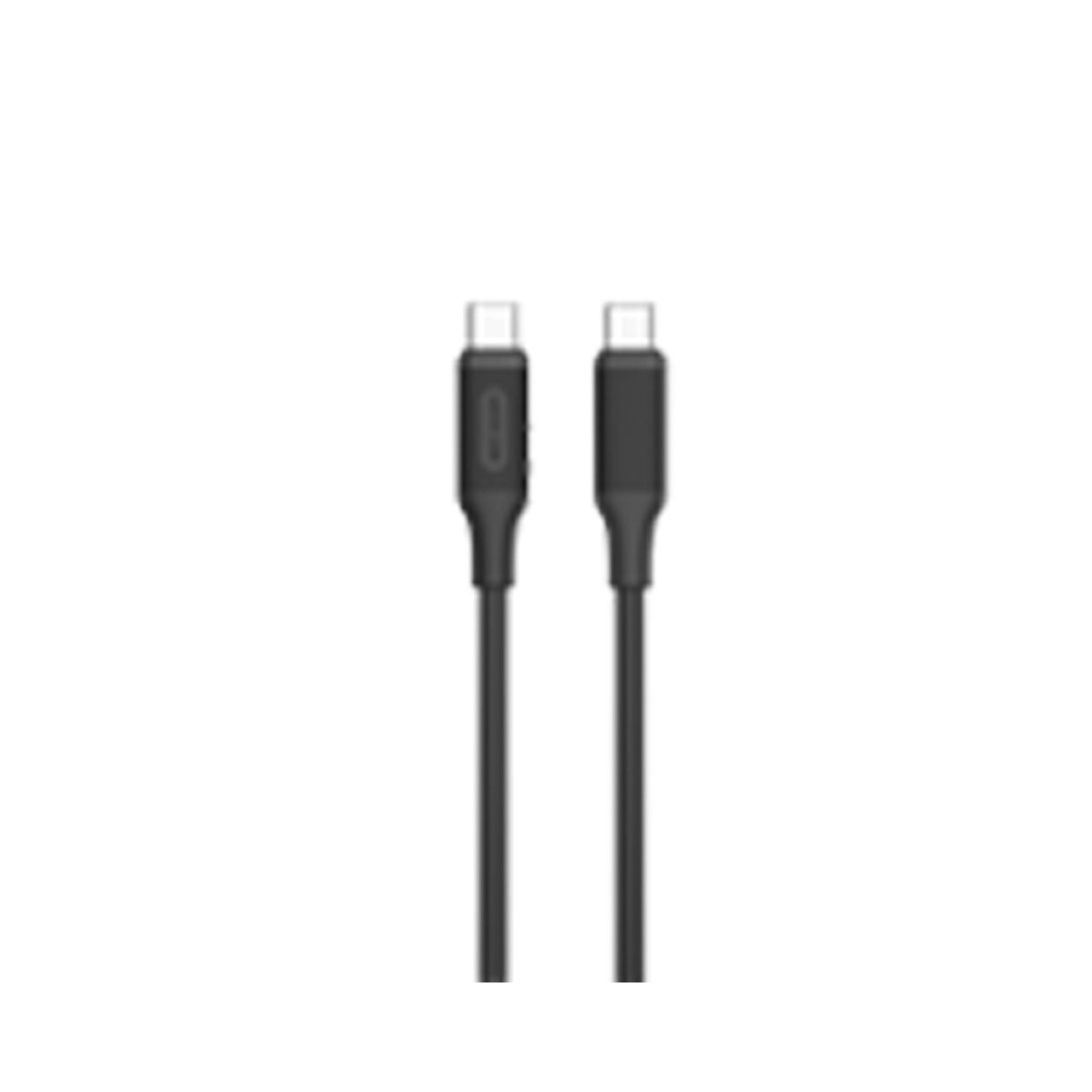 Green Lion Dual PD Wall Charger with USB-C to USB-C Cable, 40W Power up Safely, UK Power Plug, 2 Ports Type-C Output, Fast Charging, Ultra Portable, Charging Protection - Black