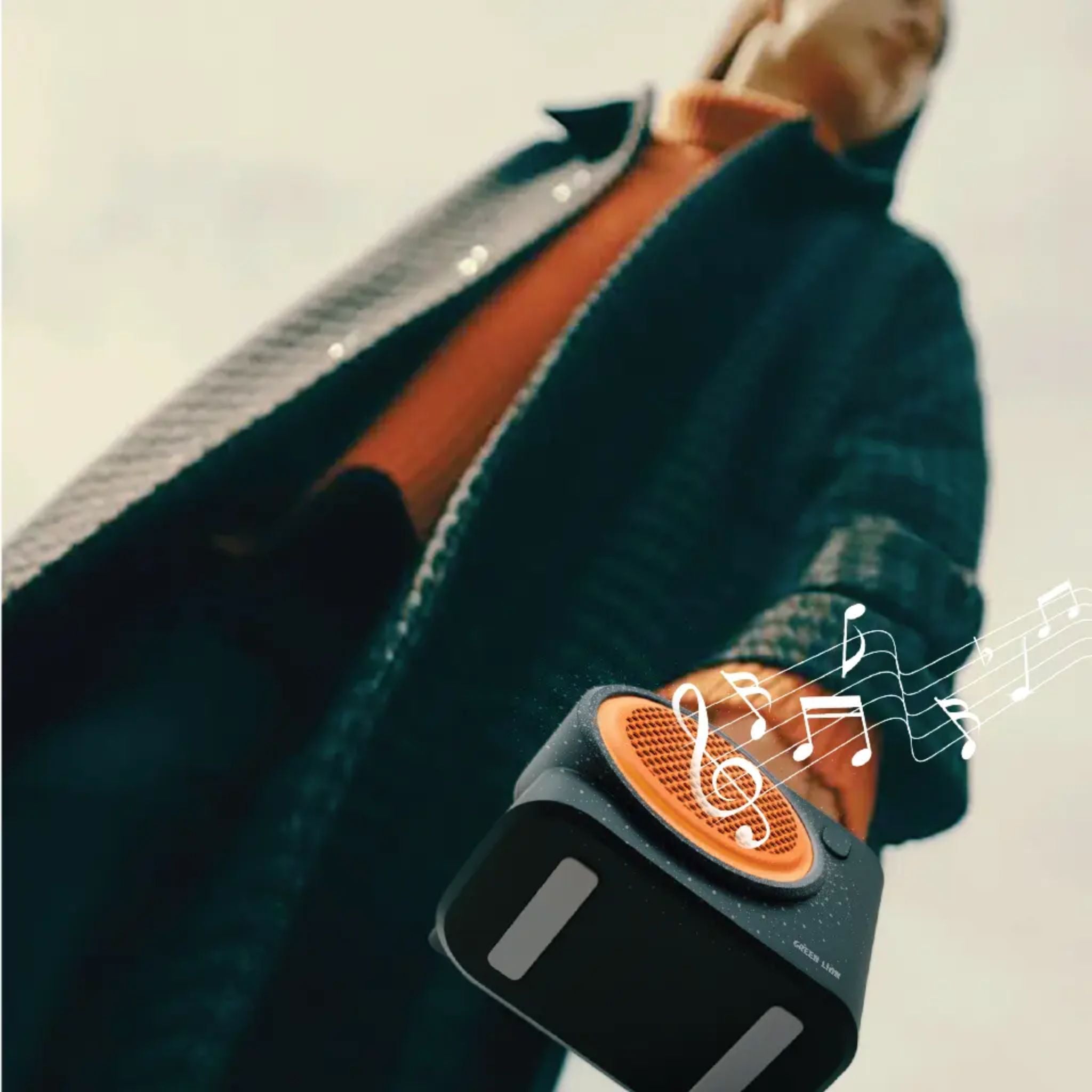 Green Lion Treks Portable Speaker - Black