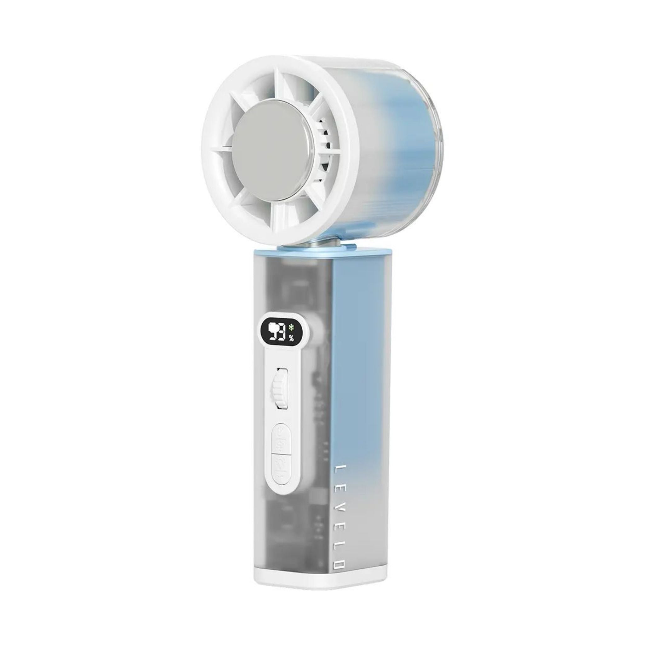 Levelo Cyclo  3000mAh Cooling Fan with  Rotating Head - Blue