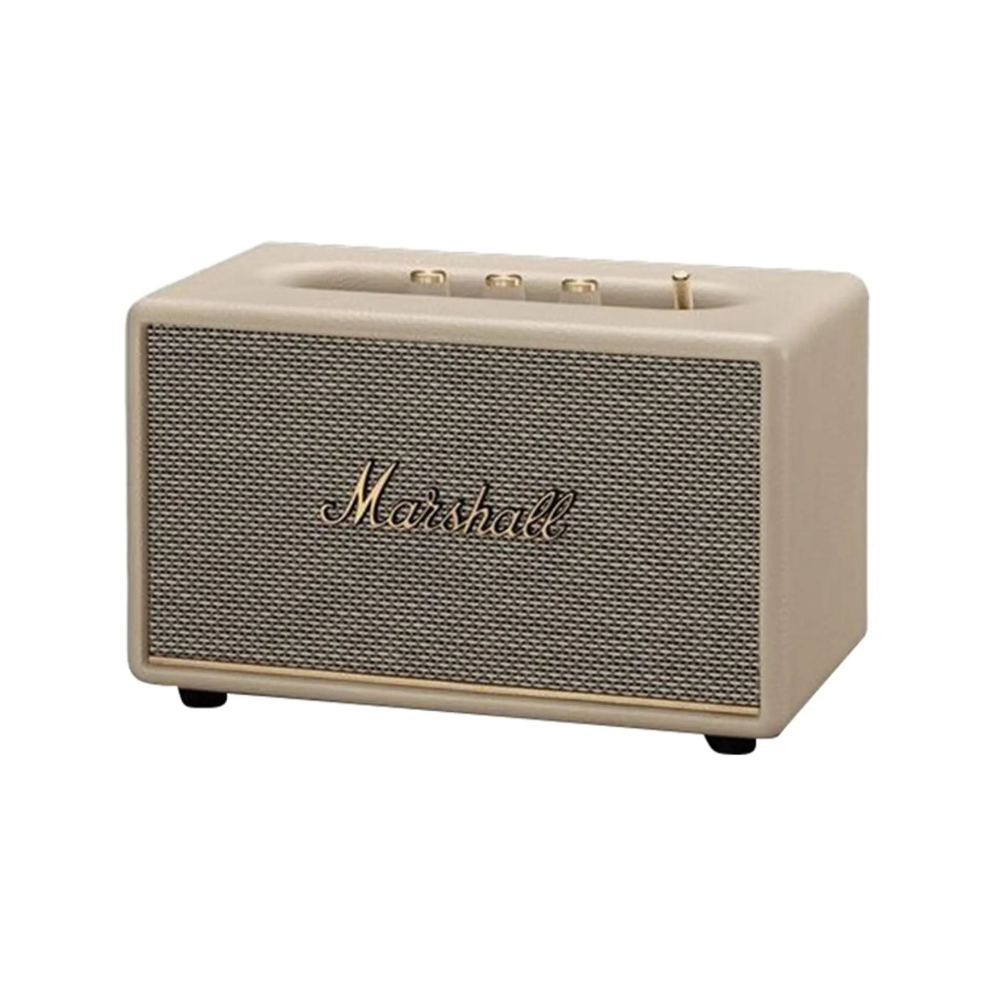 Marshall Acton III 60W Premium Home Wireless Speaker with Bluetooth 5.2 and Multiple Inputs - Enjoy signature Marshall sound _ Cream