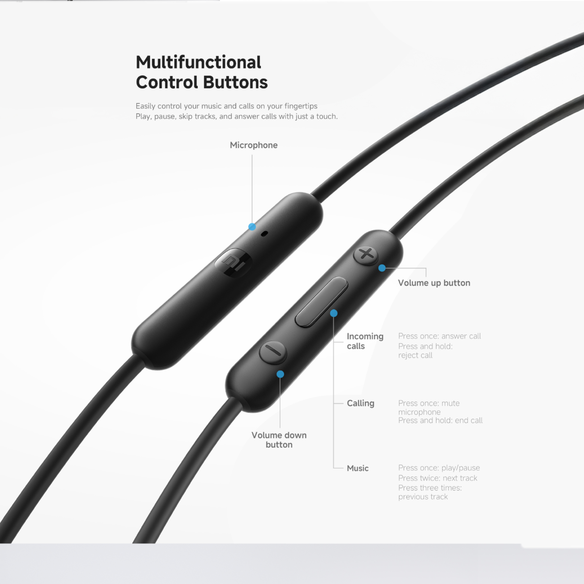 Xiaomi dual driver earphone  (TYPE C) - Black