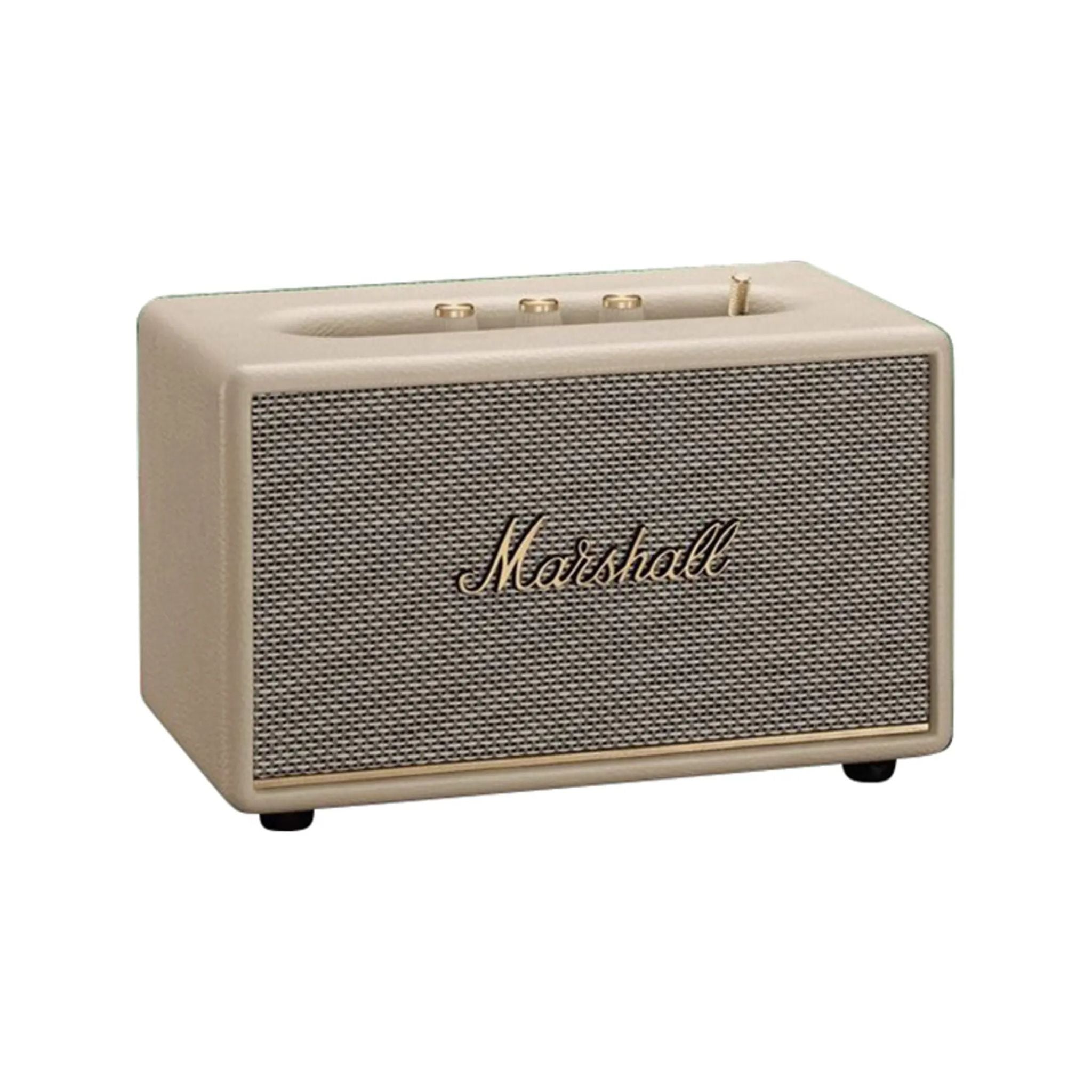 Marshall Acton III 60W Premium Home Wireless Speaker with Bluetooth 5.2 and Multiple Inputs - Enjoy signature Marshall sound _ Cream