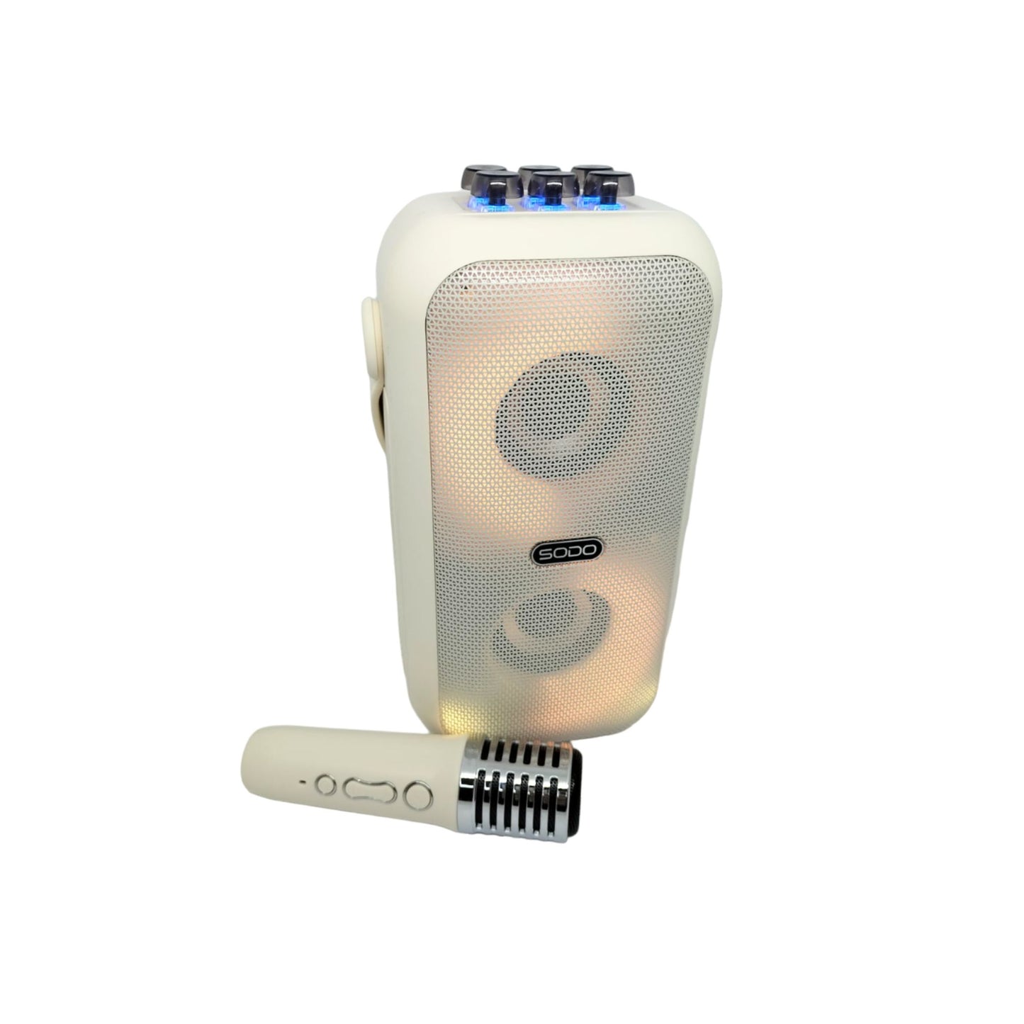 Colorful multifunctional wireless karaoke speaker with magic sound microphone with microphone SD06