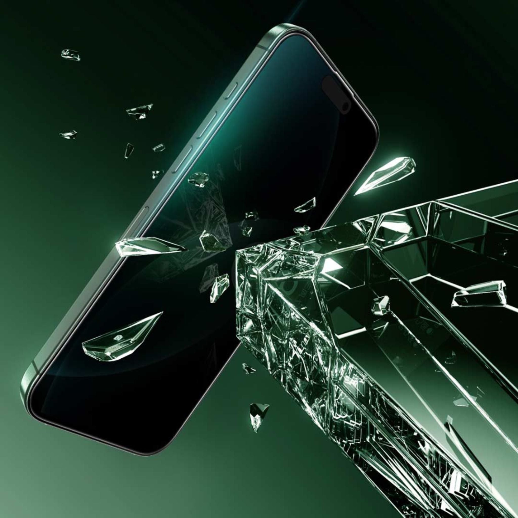 Green Lion 9H Steve Privacy Full Glass Screen Protector for iPhone 16, Anti-Scratch, Side View Blocking, Highly Responsive, Grease Resistance, Anti-Fingerprint - Black