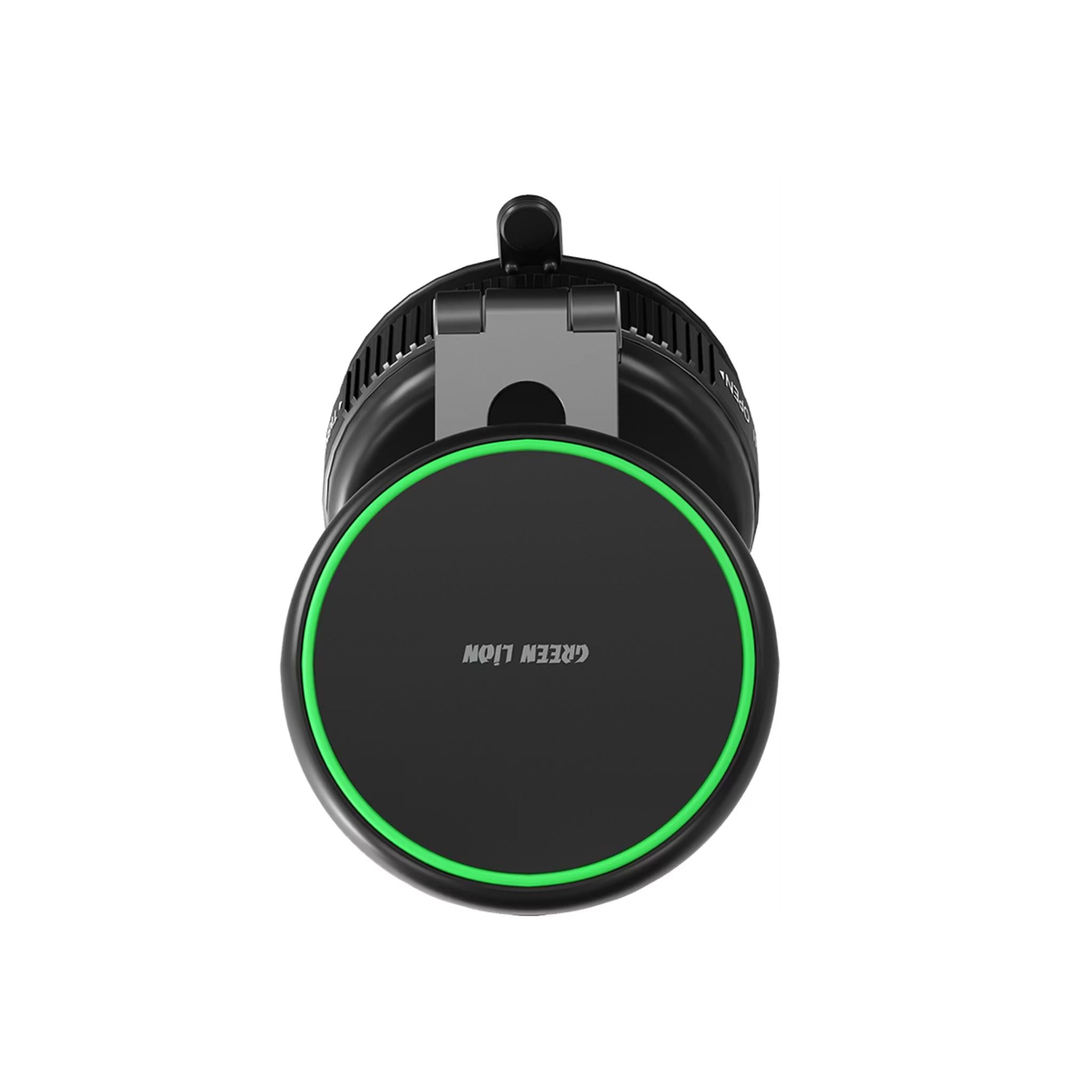 Green Lion GX-41 Suction Phone Holder with 1kg Adsorption Force, Magsafe Compatible, Swivel Lock Base, Wide Compatibility, Aluminum Alloy Arm, Foldable & Adjustable - Black
