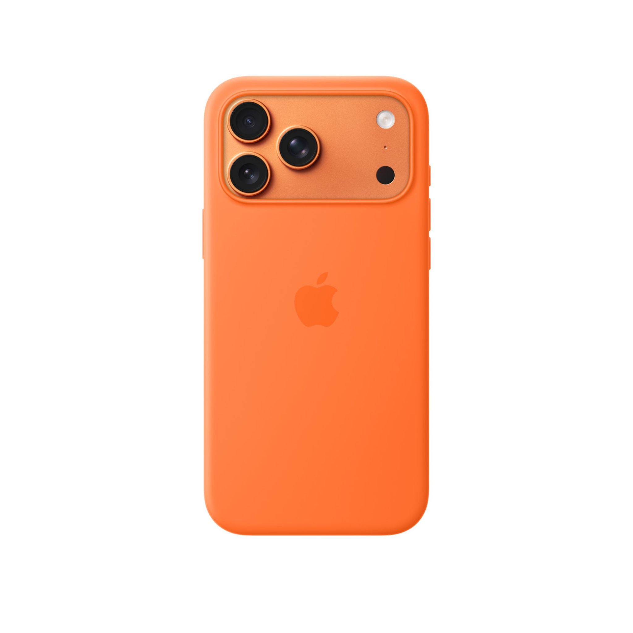 Apple iPhone 17 Pro Max Silicone Case with MagSafe – Orange