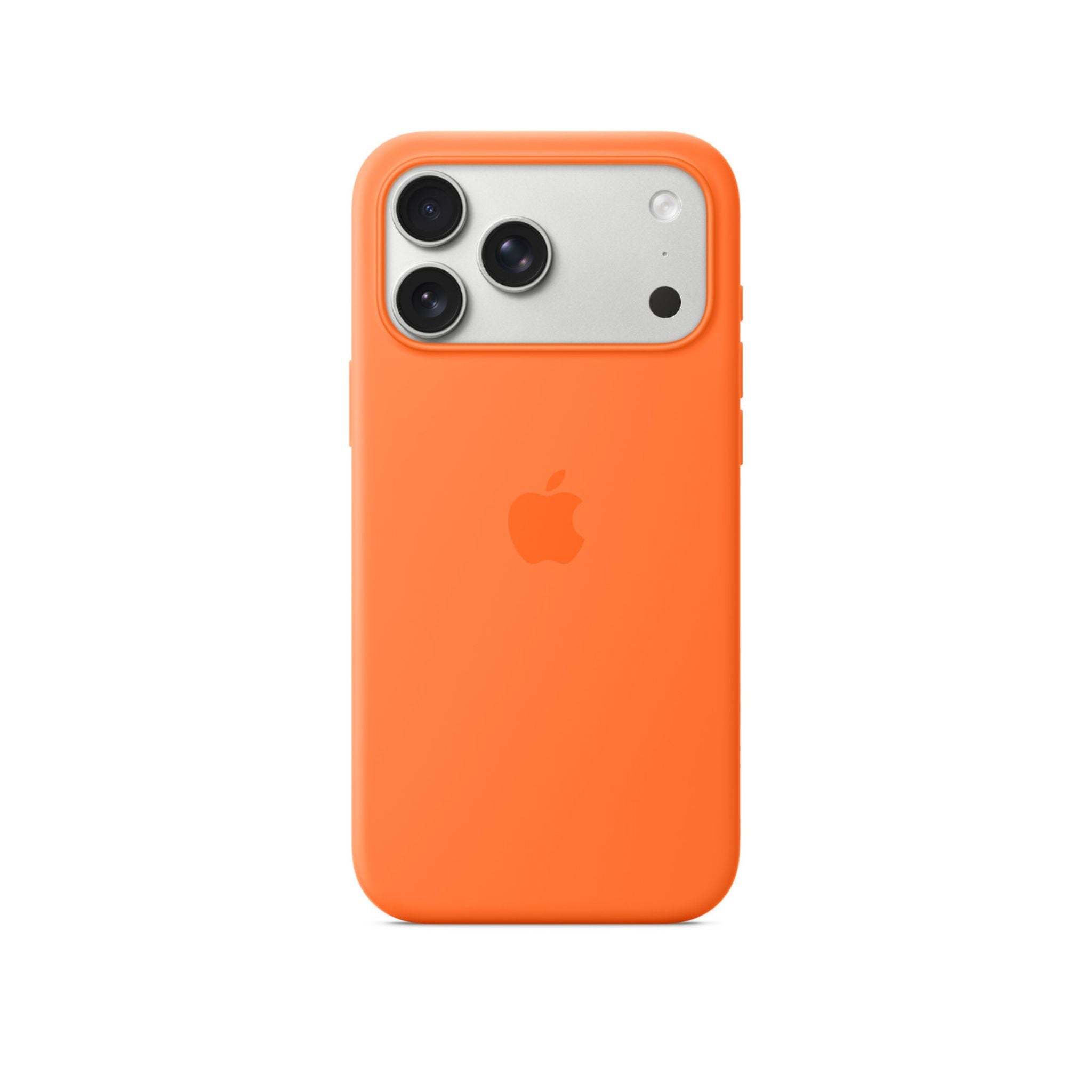 Apple iPhone 17 Pro Max Silicone Case with MagSafe – Orange