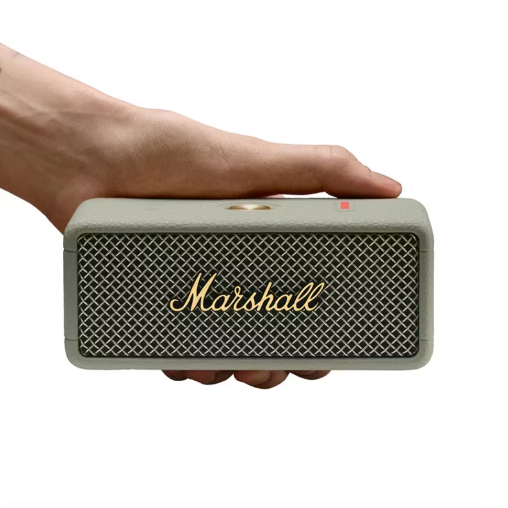 Marshall Emberton III Compact Portable Wireless Speaker with More than 32 Hours of Playtime, IP67 Water Resistance Level, Bluetooth Version 5.3, Built-in Microphone - Sage