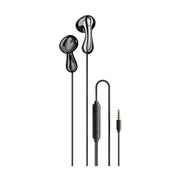porodo Porodo Soundtec Stereo Bass 3.5mm Wired Earphones - Black