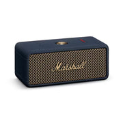 Marshall Emberton III Compact Portable Wireless Speaker with More than 32 Hours of Playtime, IP67 Water Resistance Level, Bluetooth Version 5.3, Built-in Microphone - Midnight Blue