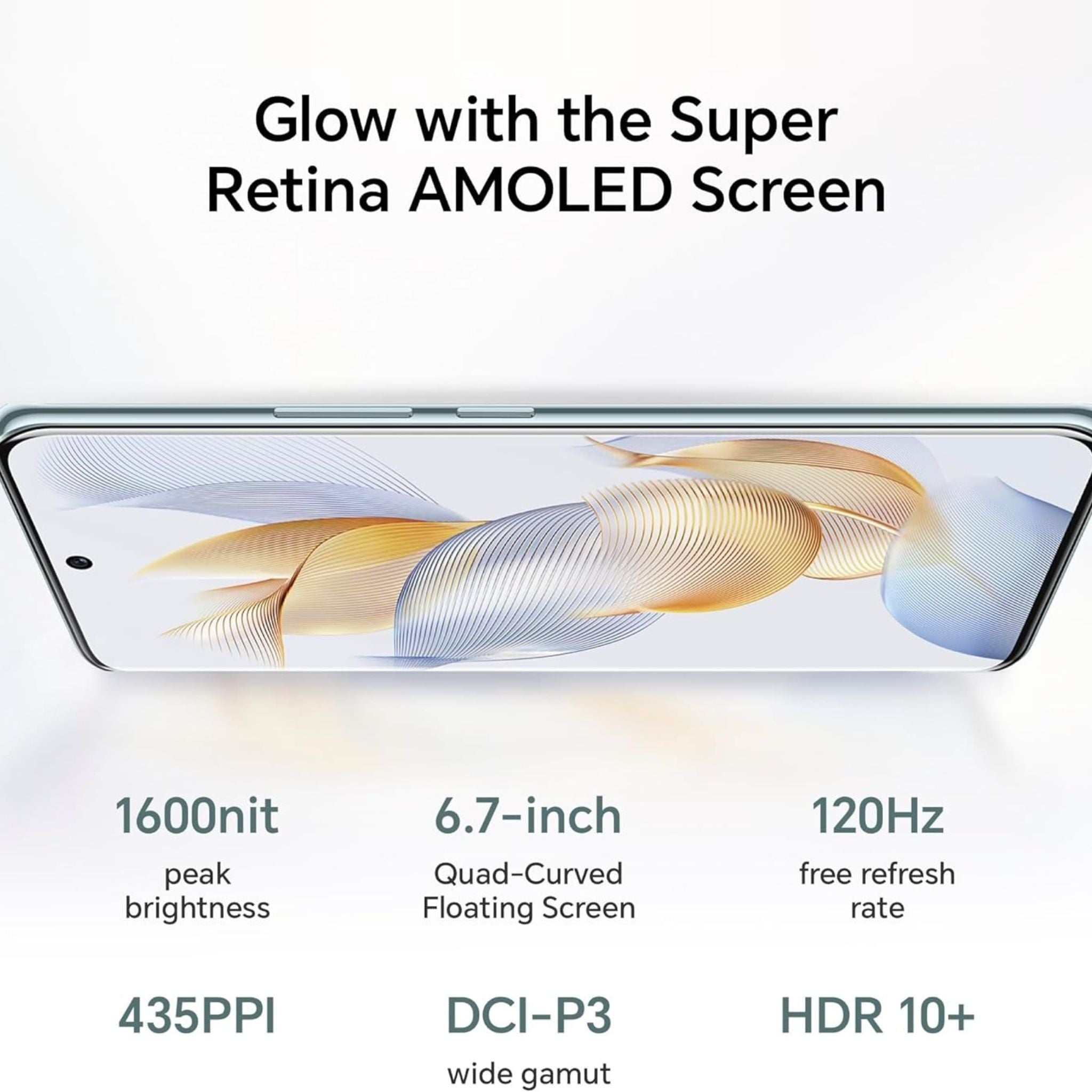 Honor 90 Dual-SIM 256GB ROM + 12 GB RAM (Only GSM | No CDMA) Factory Unlocked 5G Smartphone (Emerald Green) - International Version