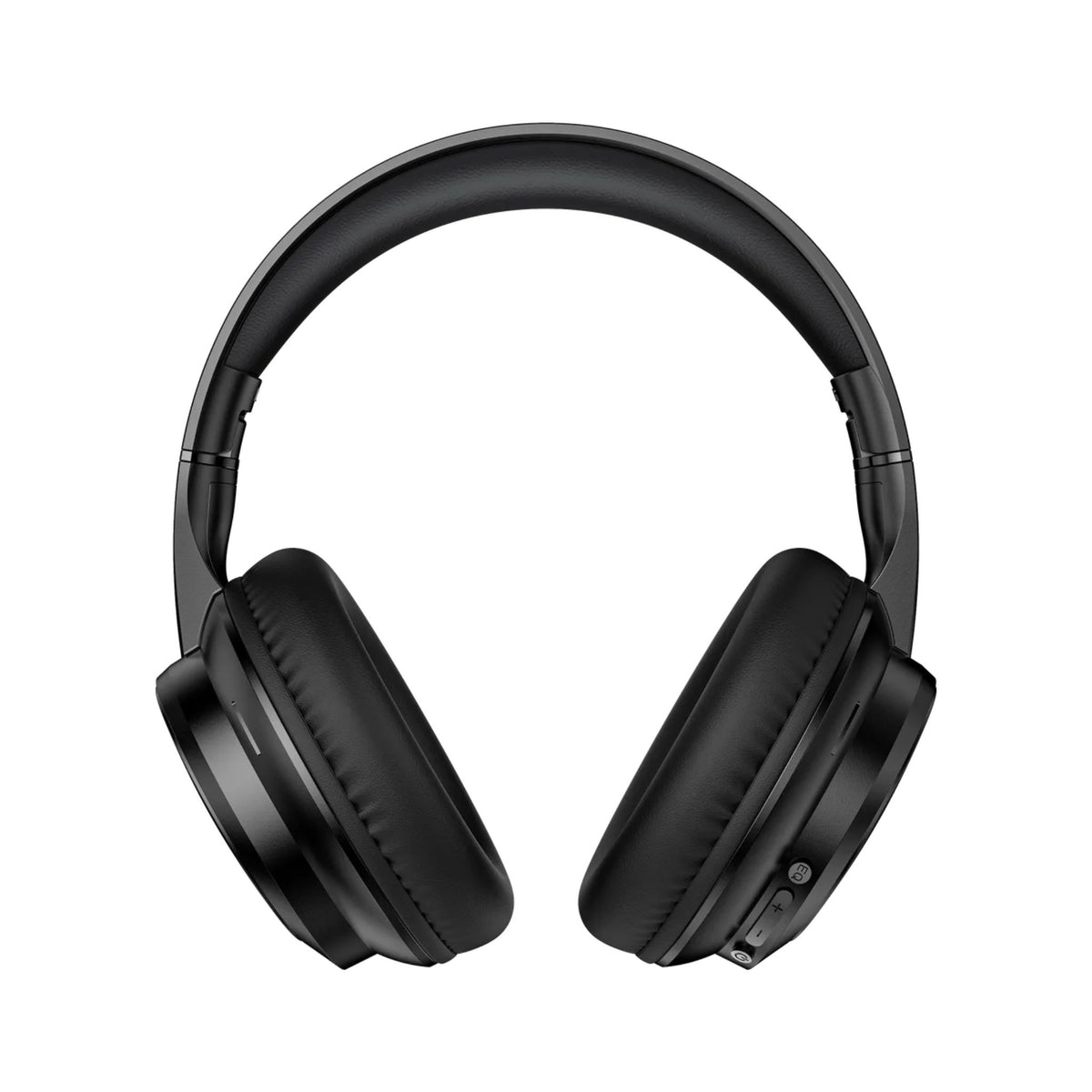 Porodo Soundtec Sonik Wired & Wireless Headphones, Bluetooth 6.0, 40mm Drivers, 25 Hours Playtime, 3 EQ Modes, Premium Leather Earpads, Over-Ear Design, USB-C, AUX Cable-Black