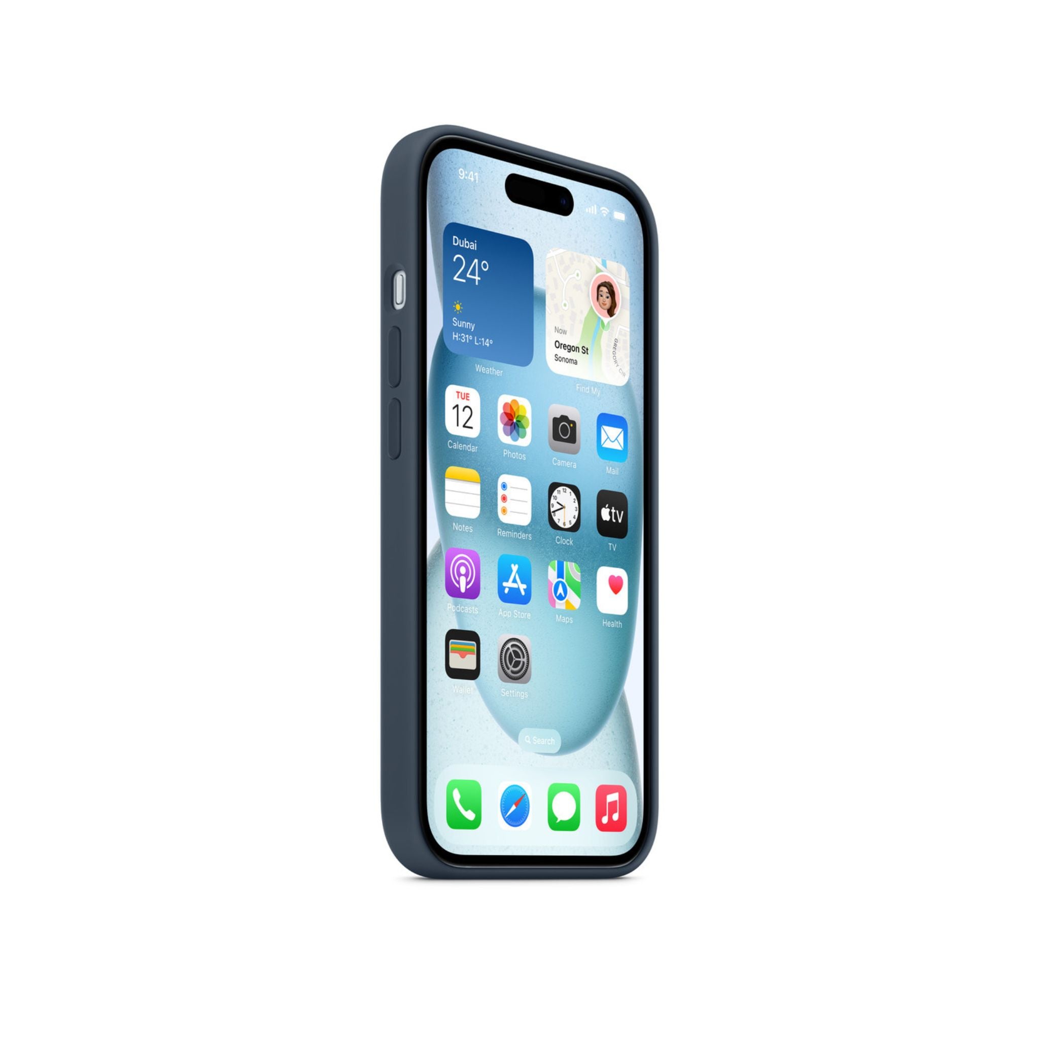 APPLE iPhone 15 Silicone Case with MagSafe