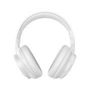 Porodo Soundtec Sonik Wired & Wireless Headphones, Bluetooth 6.0, 40mm Drivers, 25 Hours Playtime, 3 EQ Modes, Premium Leather Earpads, Over-Ear Design, USB-C, AUX Cable- White