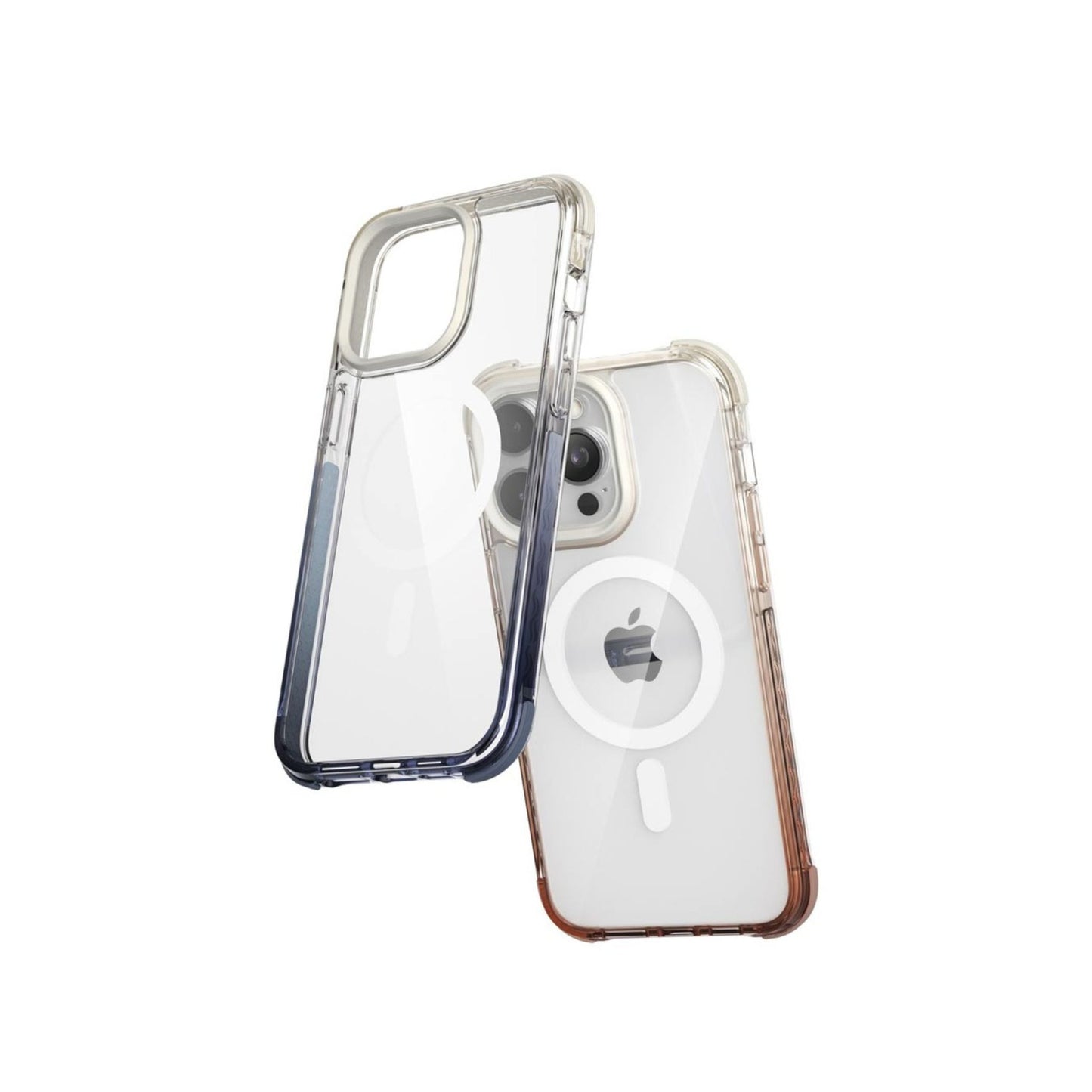 Green Lion MagSafe Gradio Case_iPhone 15 Pro Max and 15 Pro_Gray/Orange