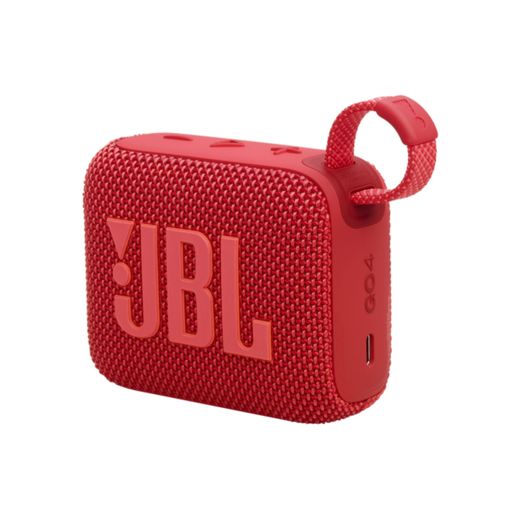JBL Go4 Portable Wireless Speaker, 7 Hours Music Play Time, Water Proof & Dust Proof, Bluetooth Version 5.3, Rechargeable Battery, Vibrant Color Options, JBL Pro Sound - Red