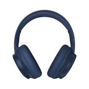 Porodo Soundtec Sonik Wired & Wireless Headphones, Bluetooth 6.0, 40mm Drivers, 25 Hours Playtime, 3 EQ Modes, Premium Leather Earpads, Over-Ear Design, USB-C, AUX Cable-Blue