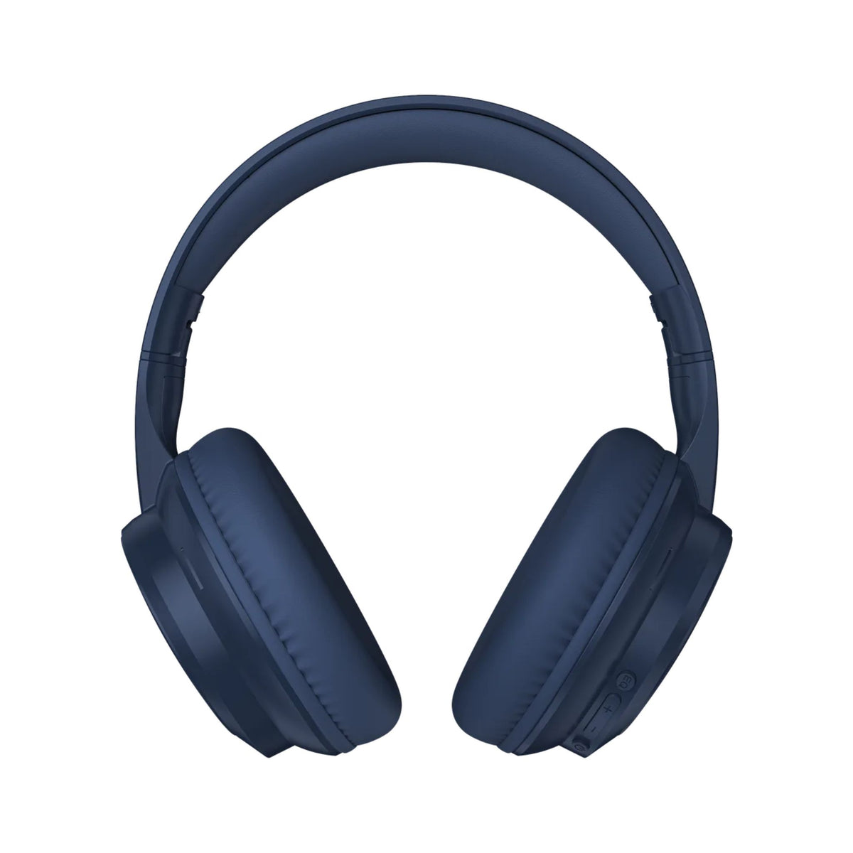 Porodo Soundtec Sonik Wired & Wireless Headphones, Bluetooth 6.0, 40mm Drivers, 25 Hours Playtime, 3 EQ Modes, Premium Leather Earpads, Over-Ear Design, USB-C, AUX Cable-Blue