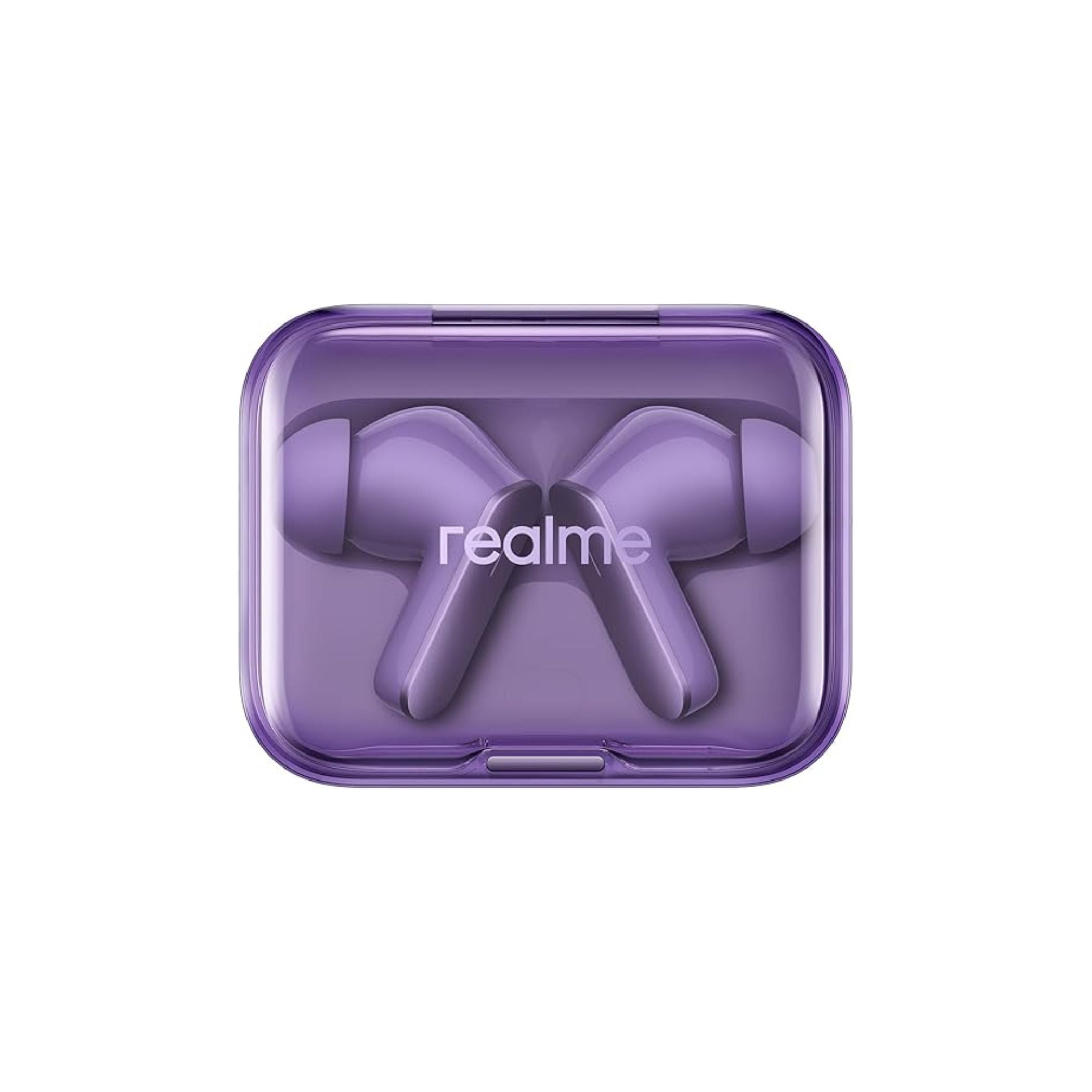 Realme Buds Air 7 True Wireless Earbuds, 52dB ANC, Hi-Res LHDC 5.0, 12.4mm Deep Bass Driver, 360° Spatial Audio, 52H Playtime, 6-Mic ENC, Bluetooth 5.4, IP55 Water Resistant, Fast Charging – Lavender Purple