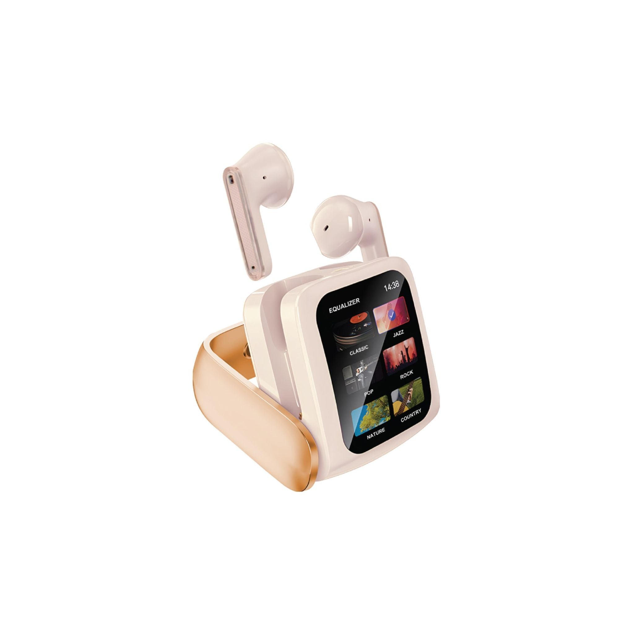 Green Lion Smart Display Earbuds